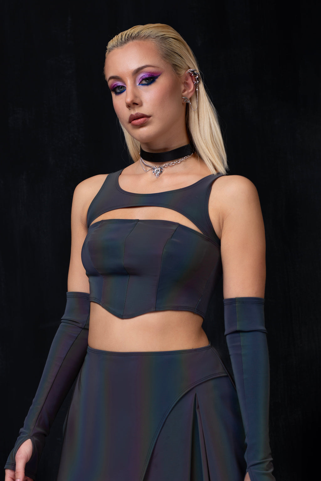 True Colors Reflective Skirt Set - BADINKA