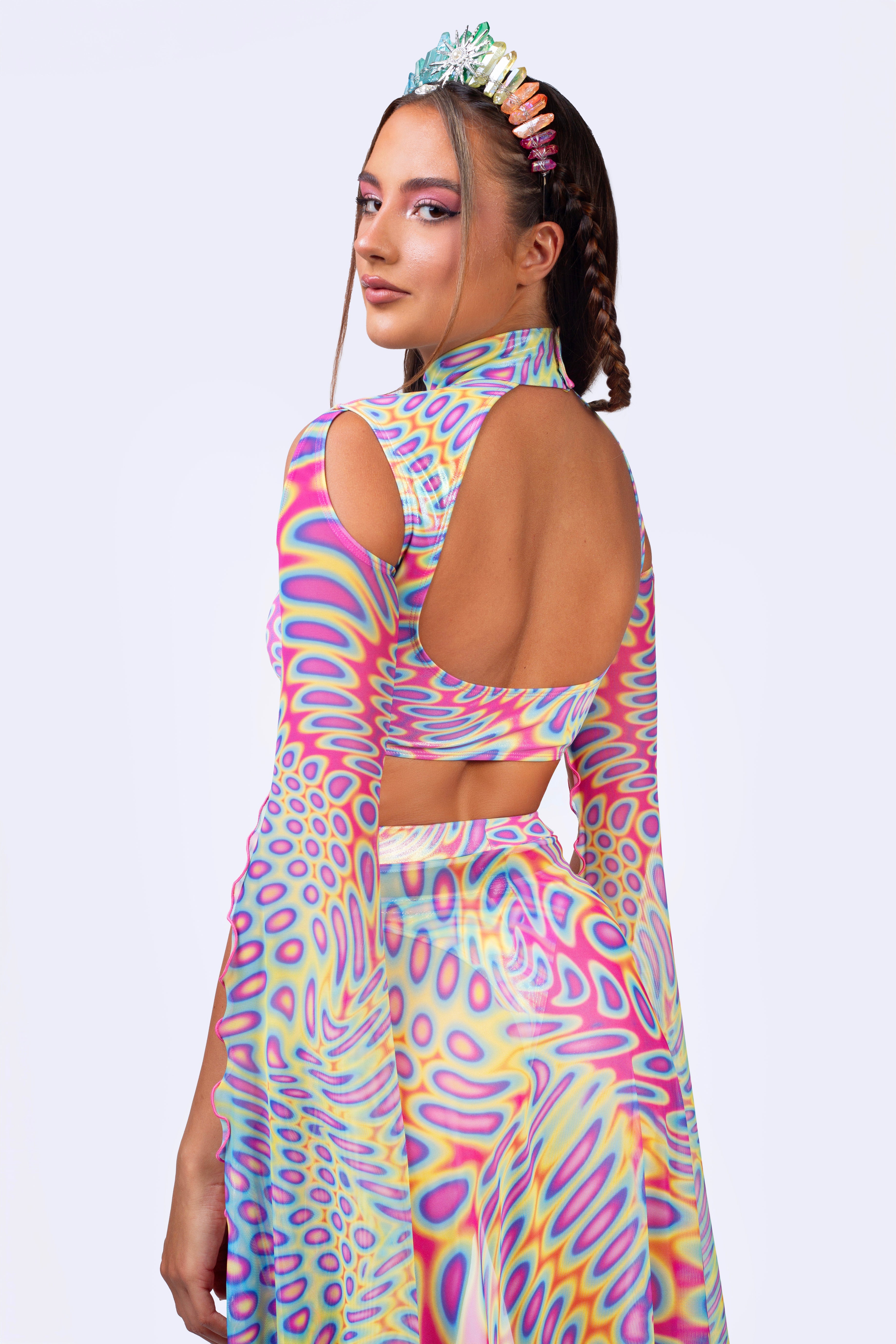 Soft Focus Maxi Sleeve Set