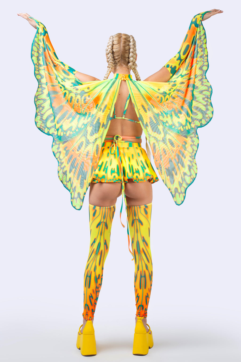 Mango On Top Wrapped Triangle Top