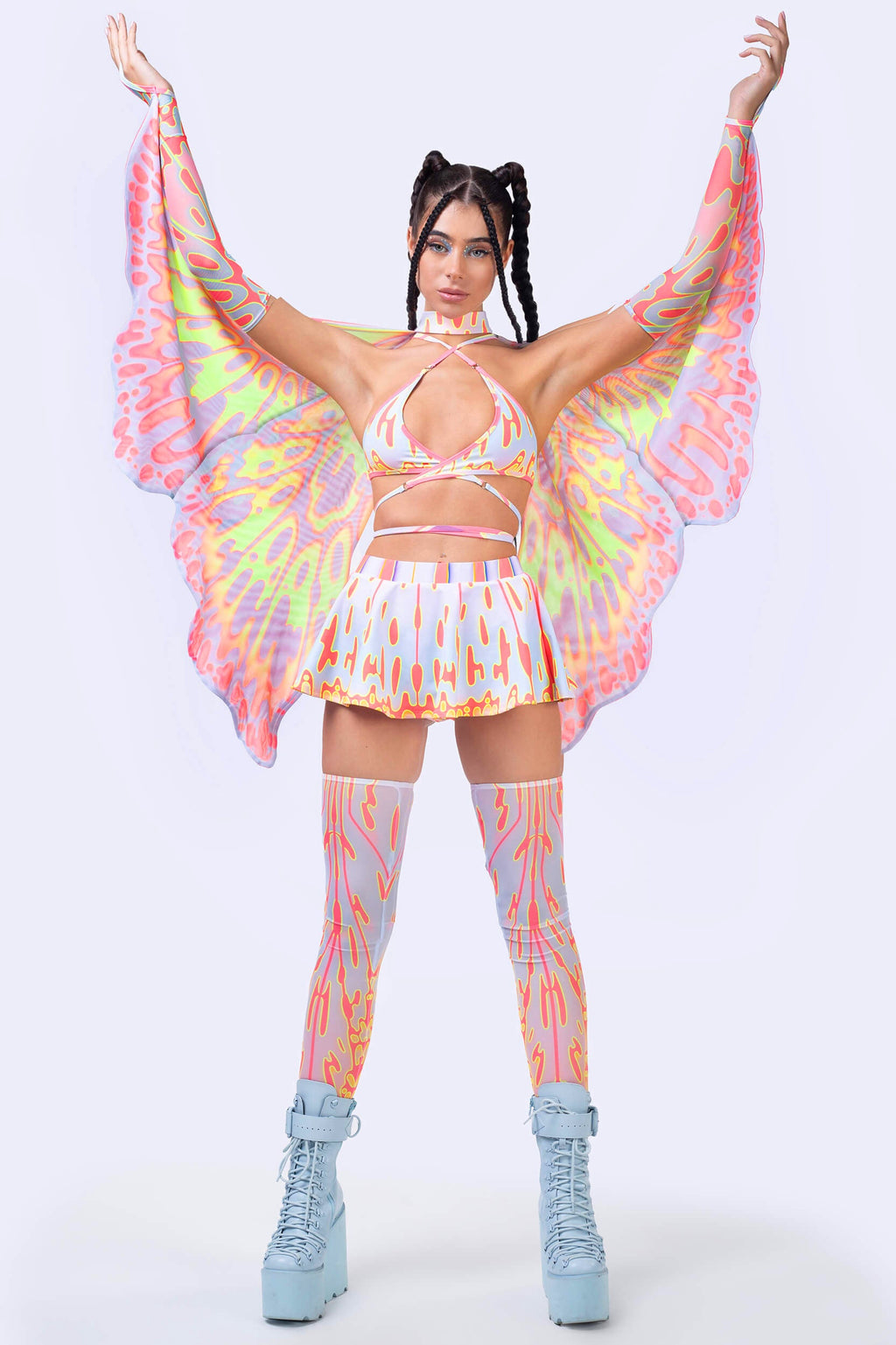 Cherry On Top Wrapped Triangle Top