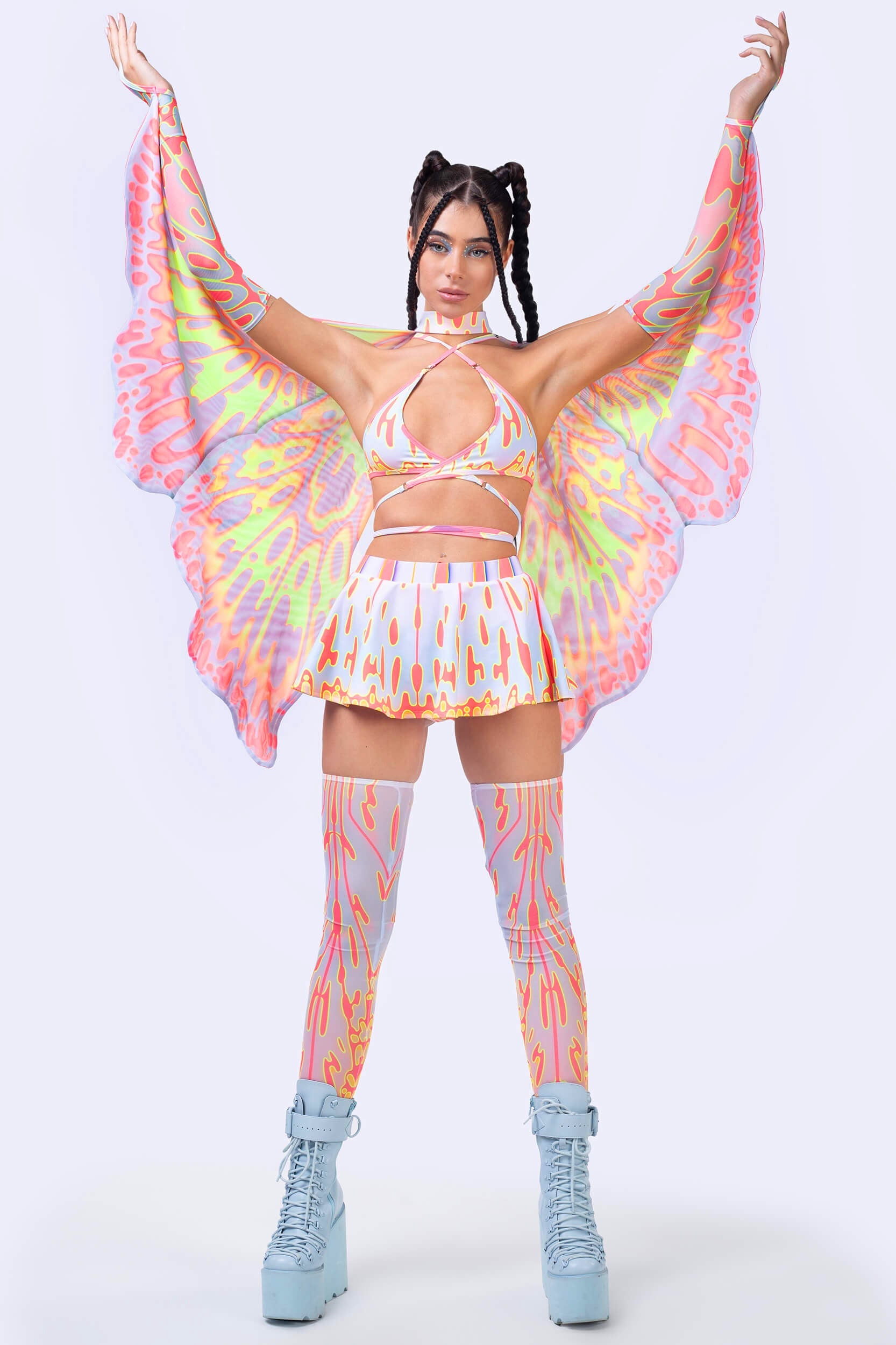 Cherry On Top Wrapped Triangle Top