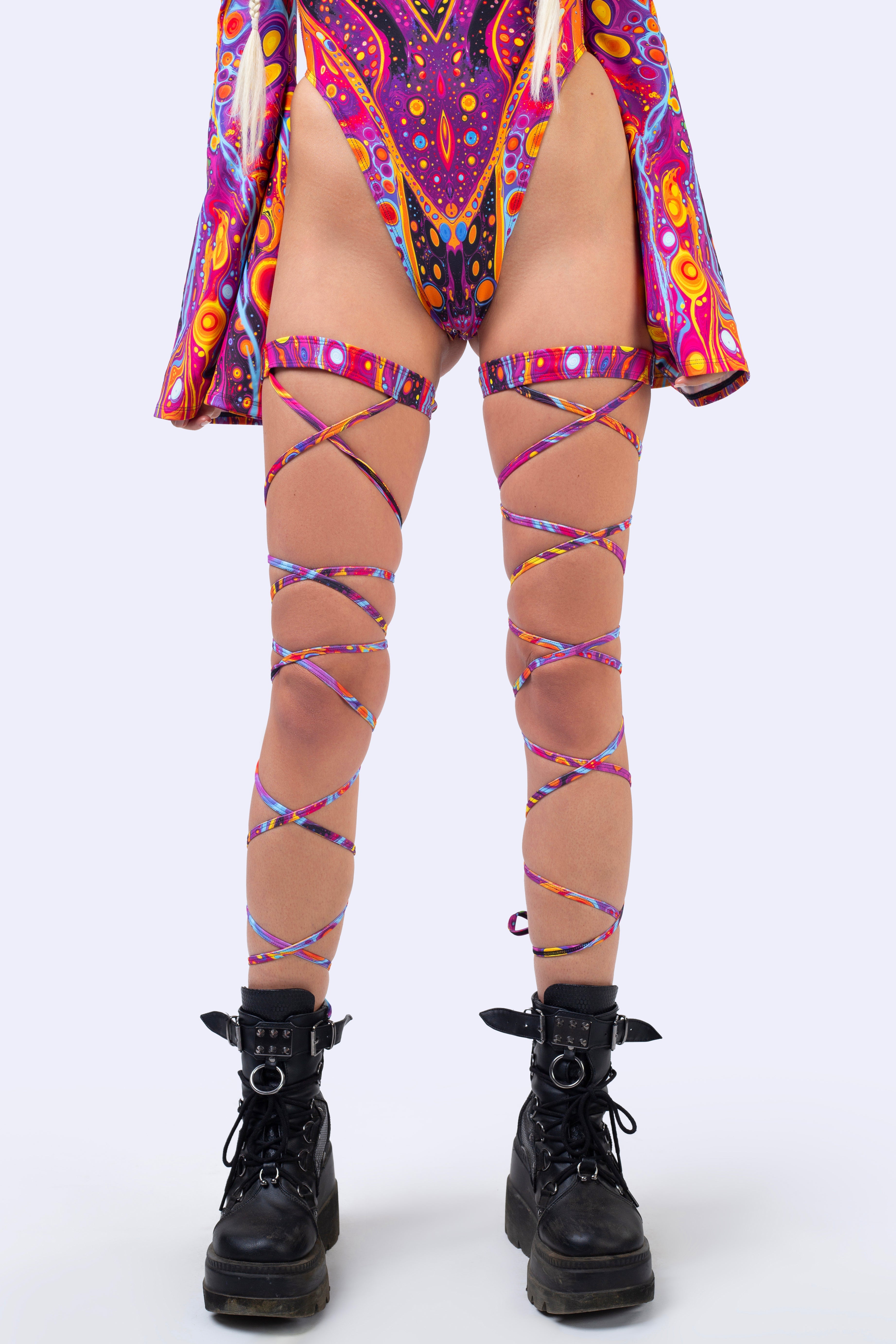 Venom Bloom Keyhole Bandeau Bodysuit