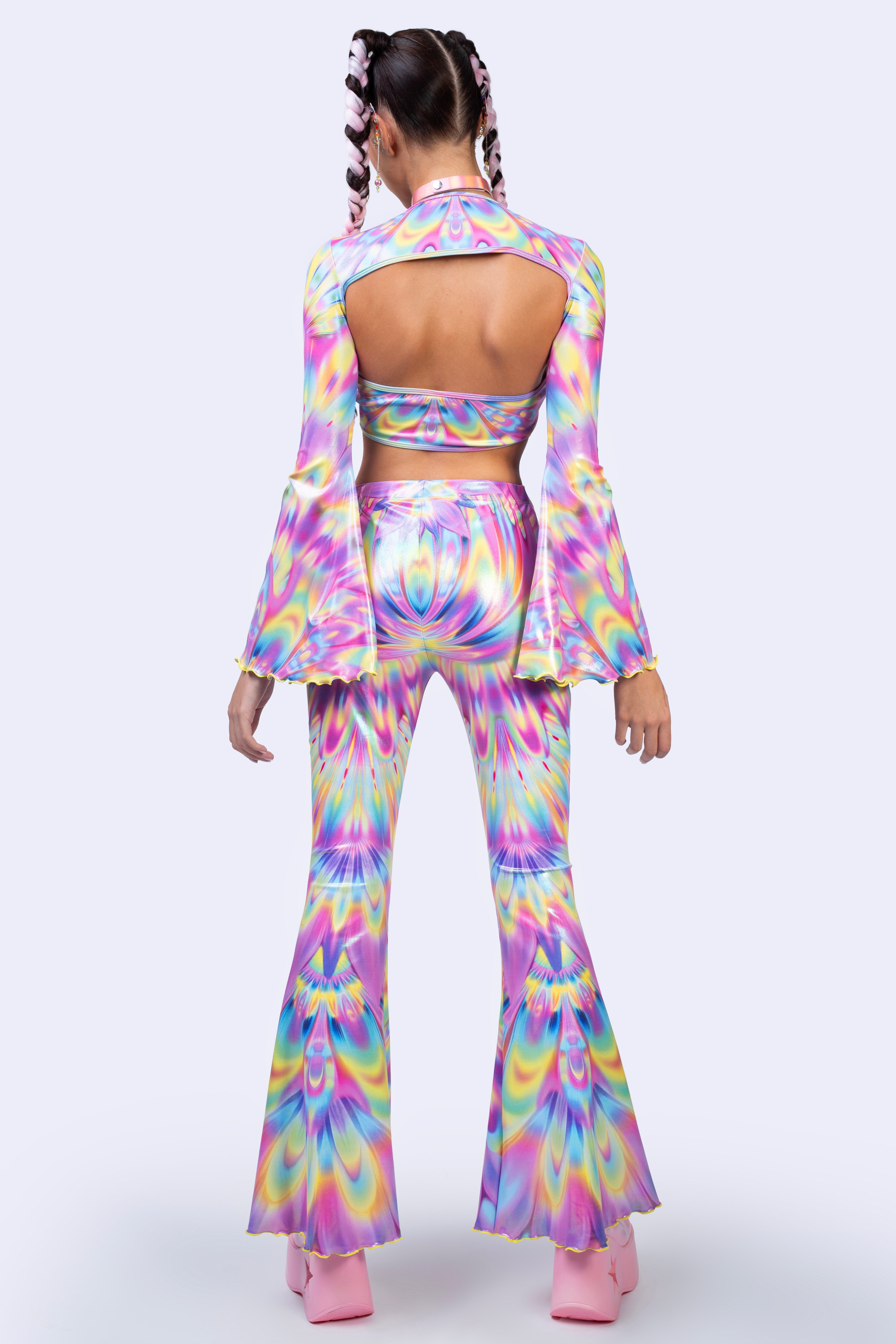 Out Of Line Bell Bottom Pants