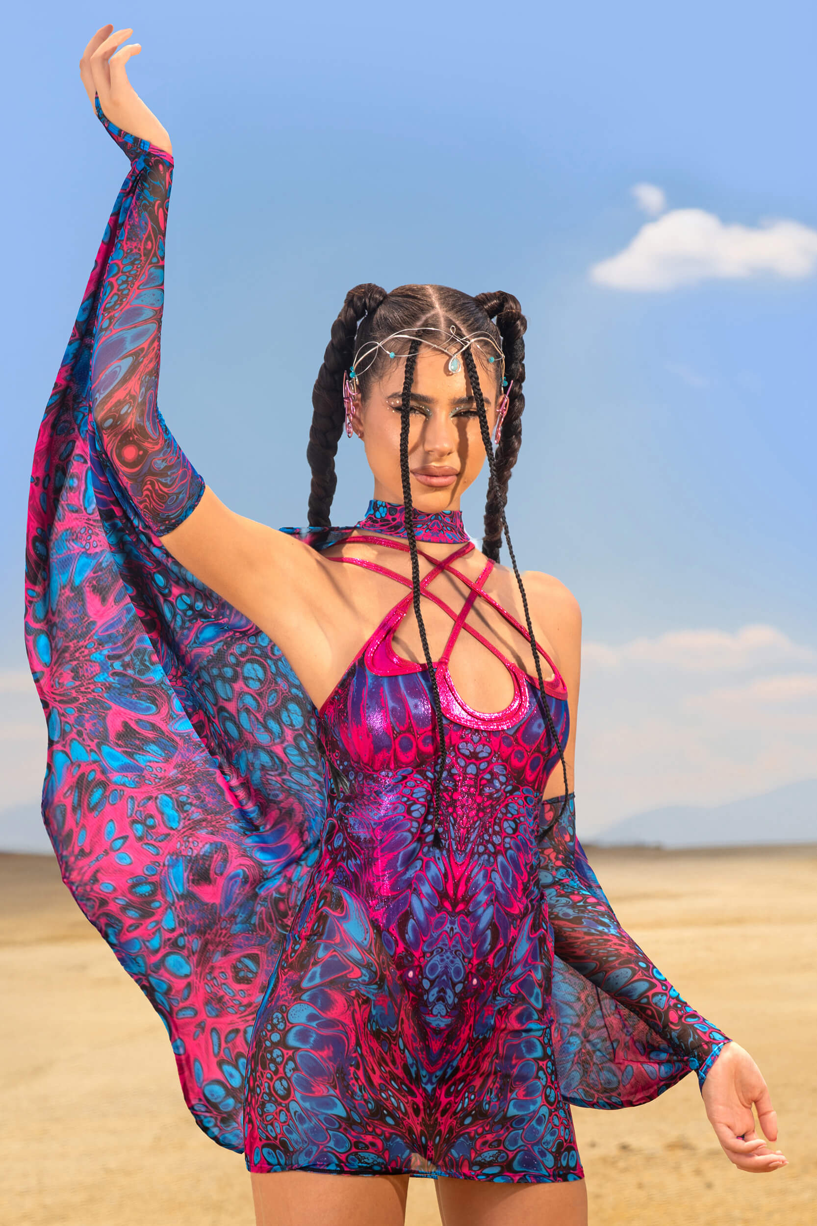 Lunara Venin Criss Cross Dress