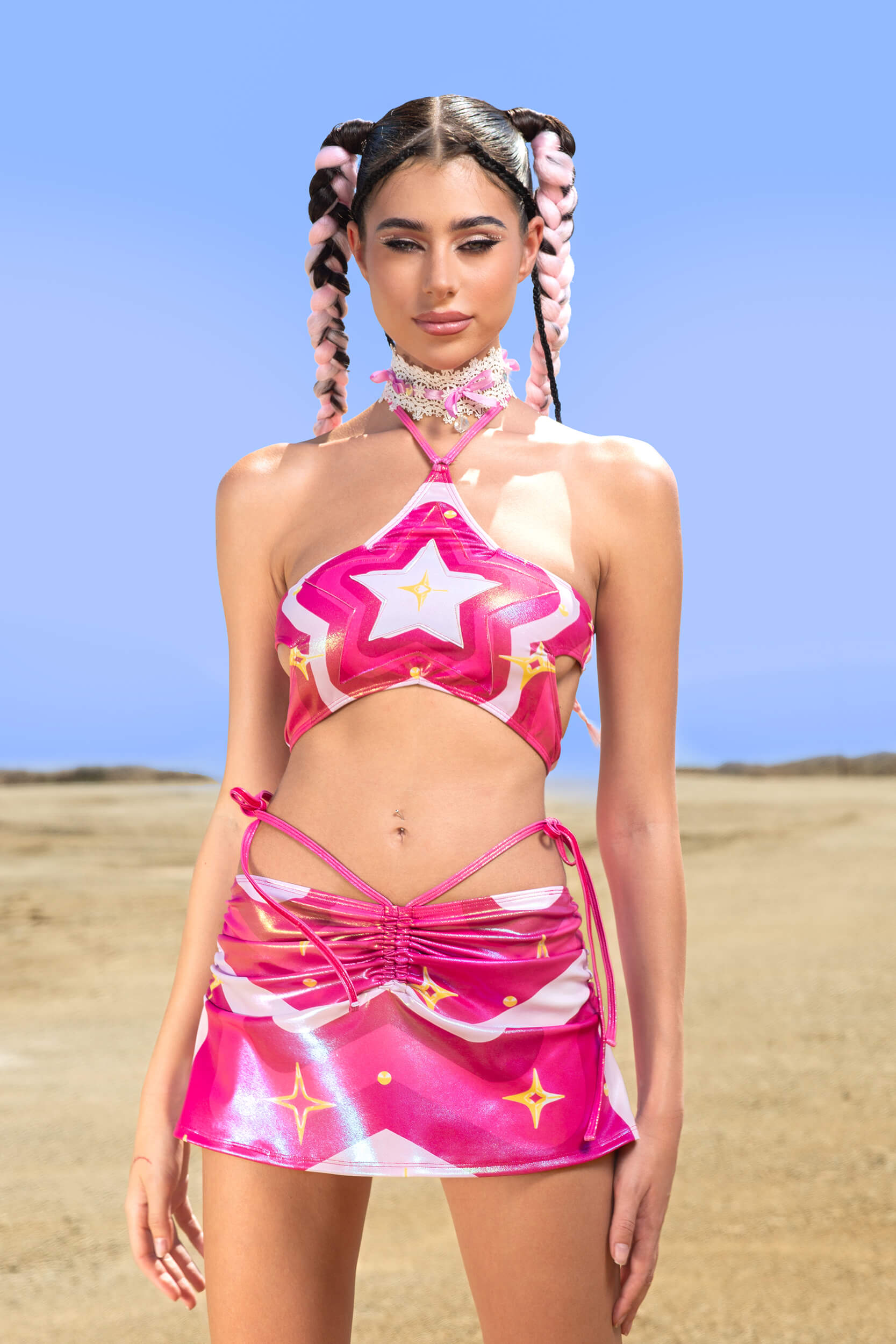 Pretty Please Star-Shaped Top