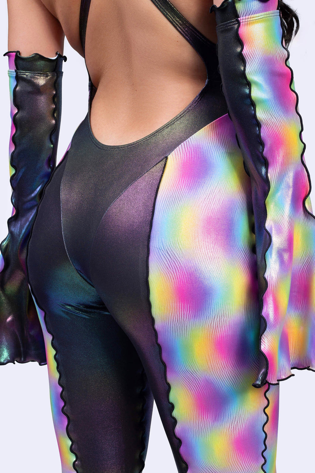 Dimensional Slip Criss Cross Romper