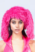 Pink Bunny Season Faux Fur Hat