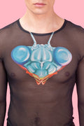 Hierodula Male Mesh Top