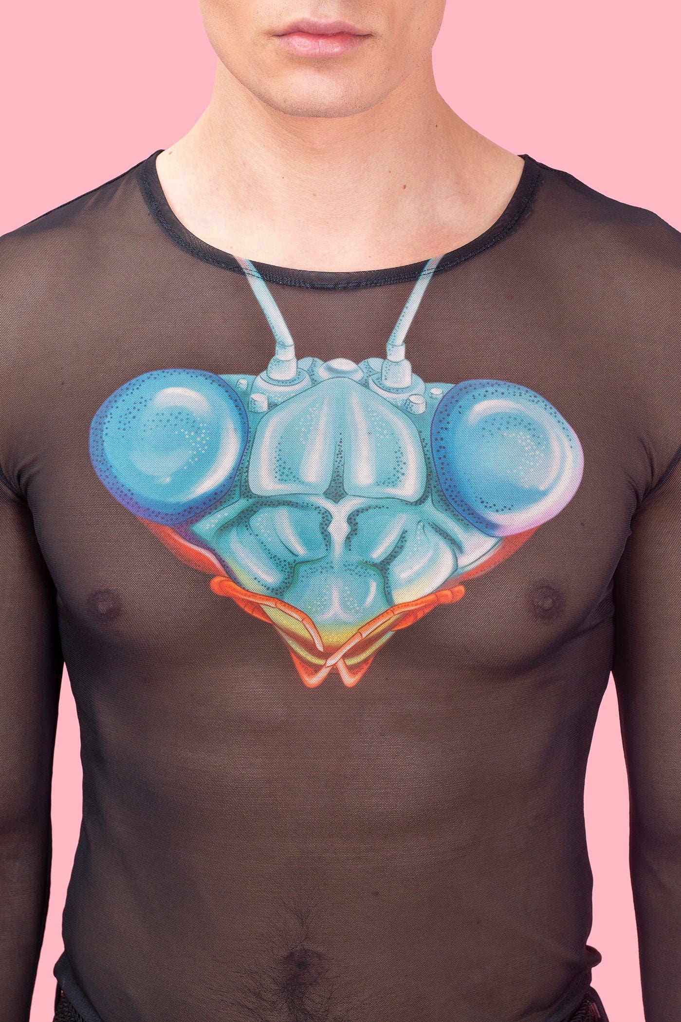 Hierodula Male Mesh Top