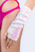 Holo Play Sequin Gloves