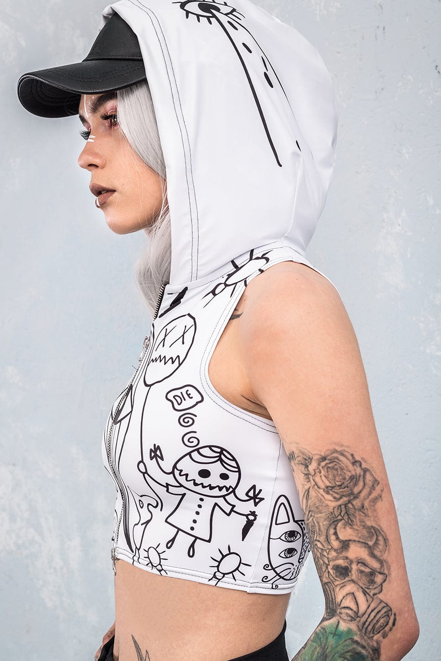 Ugley Hooded Zippy Top
