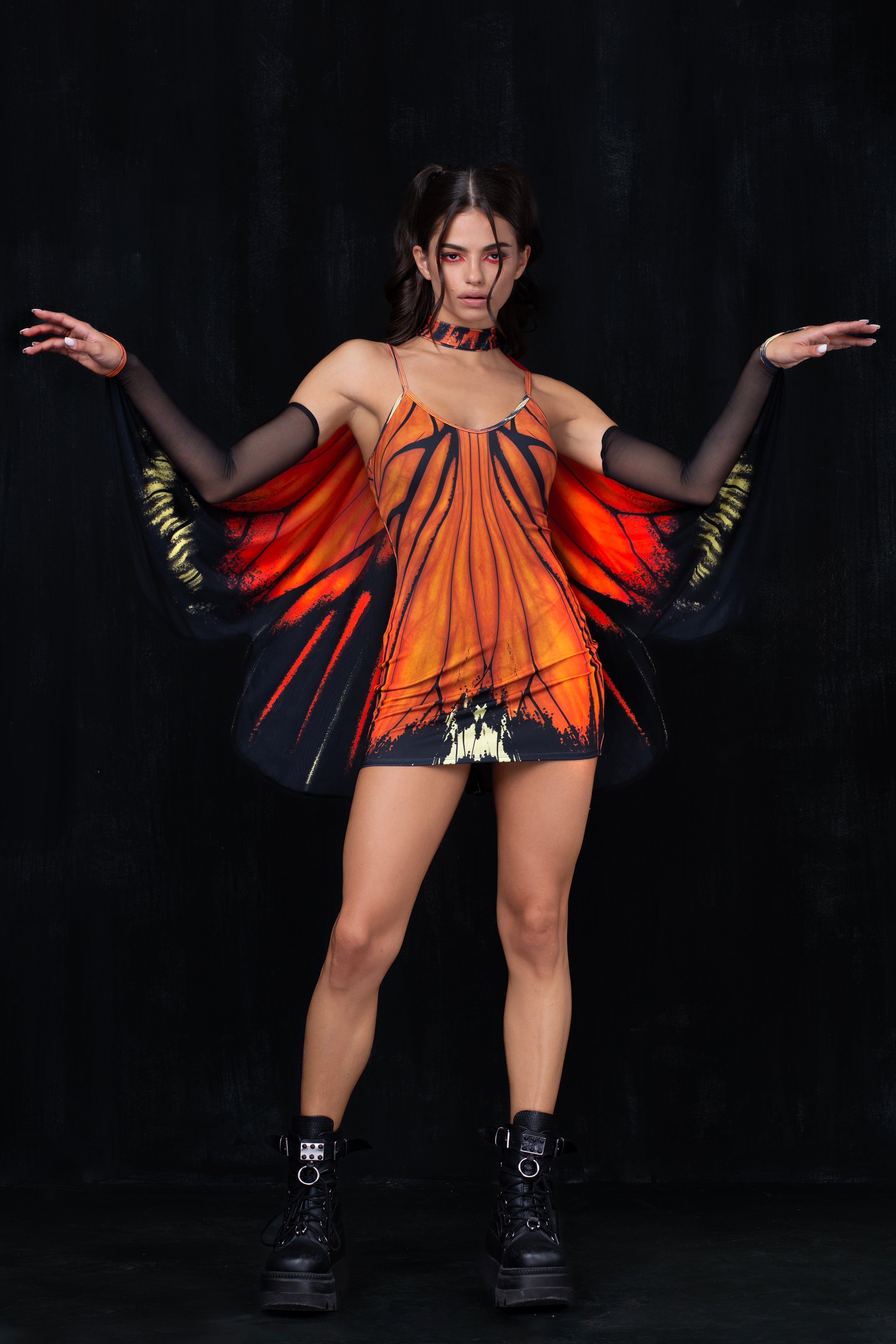 Flameburst Sleeved Wings
