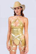 Dorado Criss-cross Bodysuit