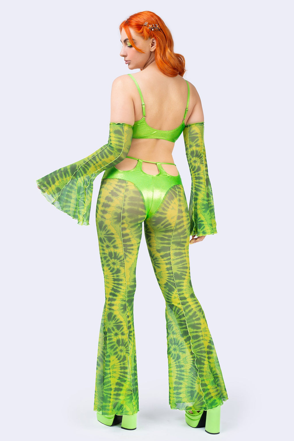 Pixie Bikini Bell Bottoms Pants Set