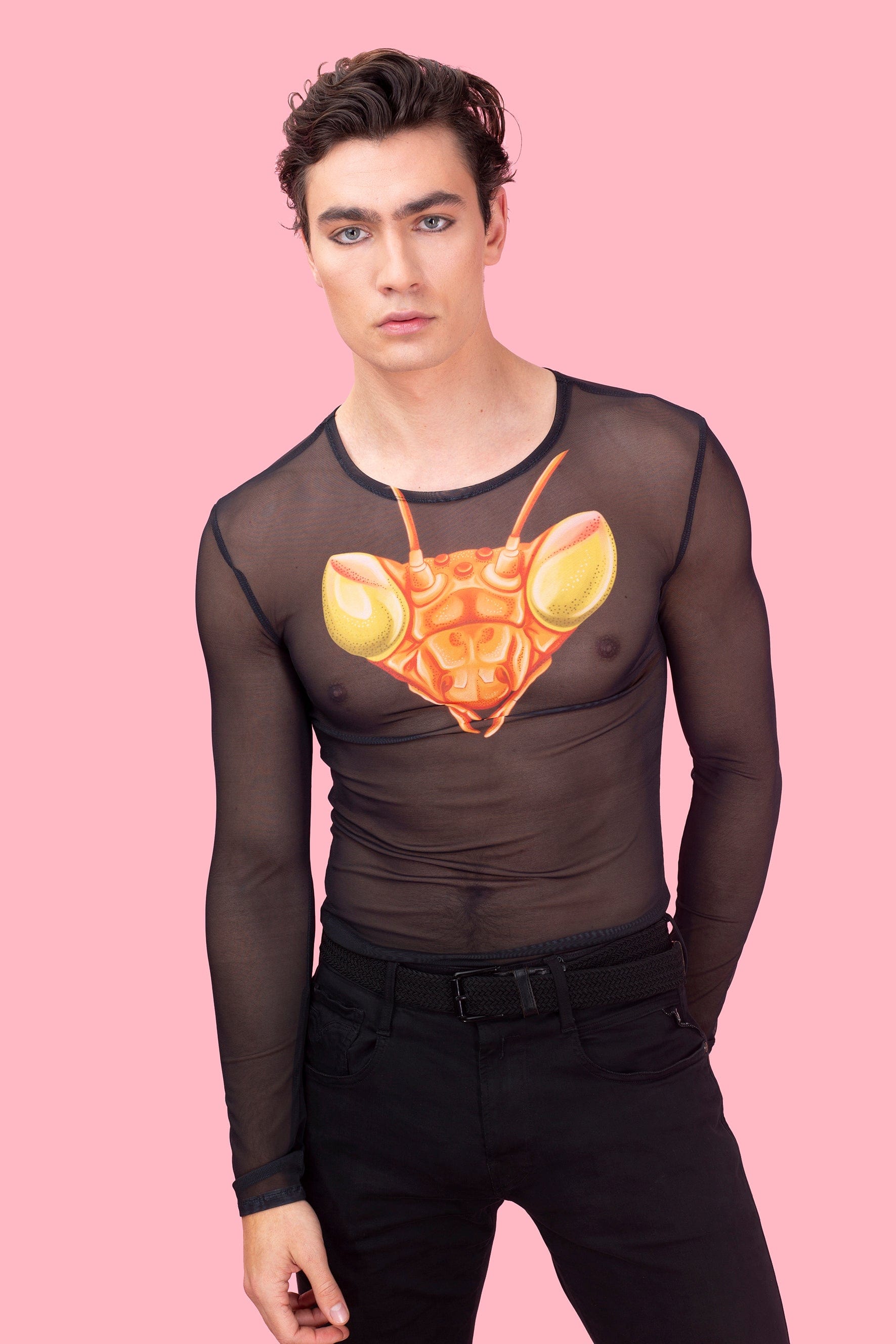 Tenodera Male Mesh Top