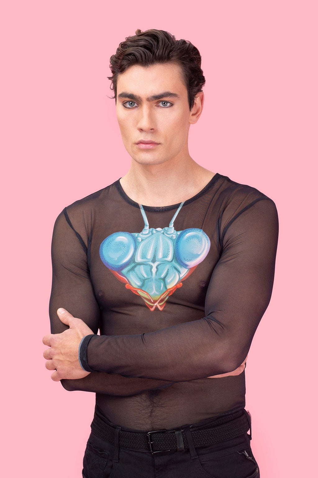 Hierodula Male Mesh Top