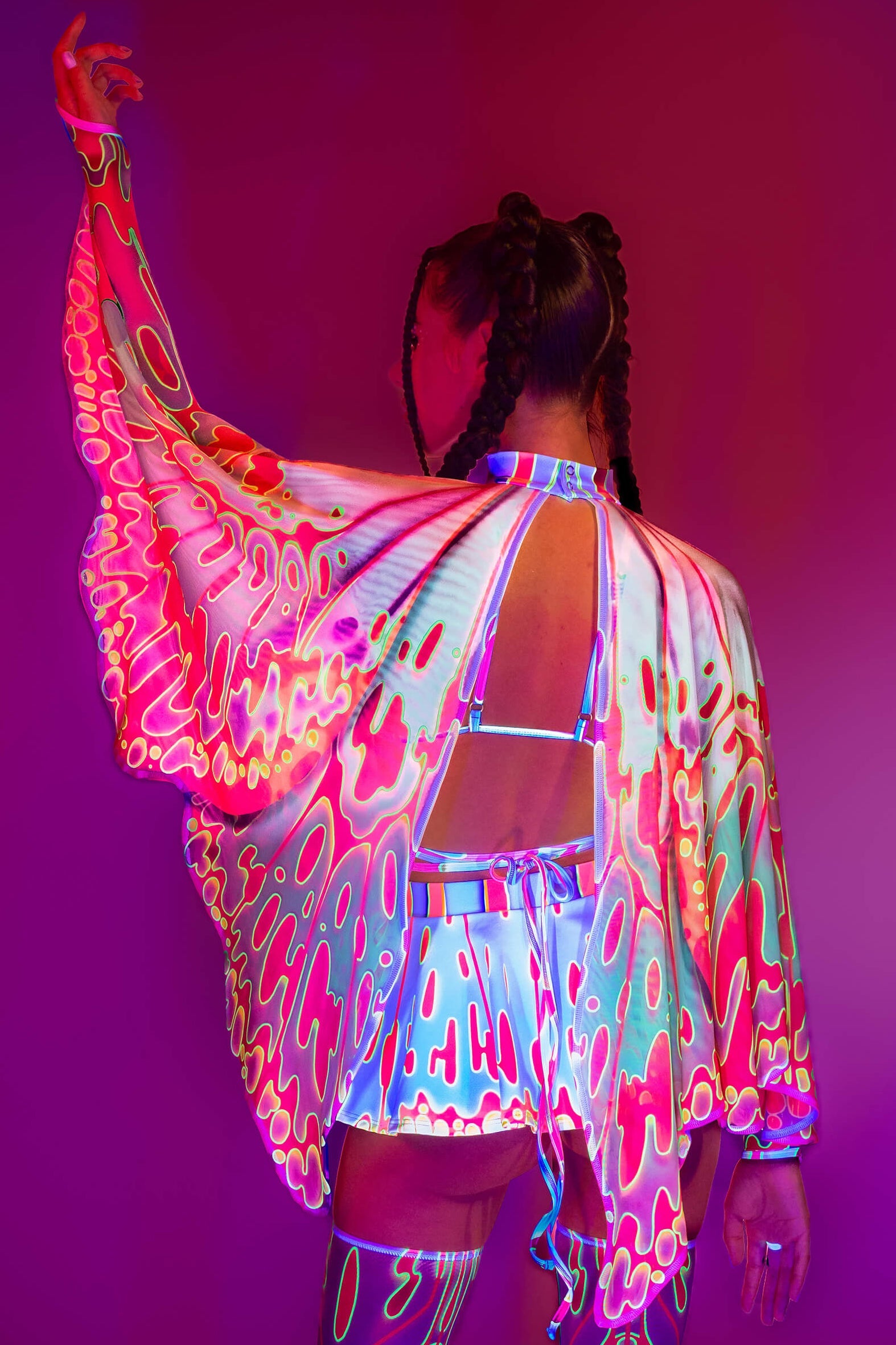 Cherry On Top Wrapped Triangle Top