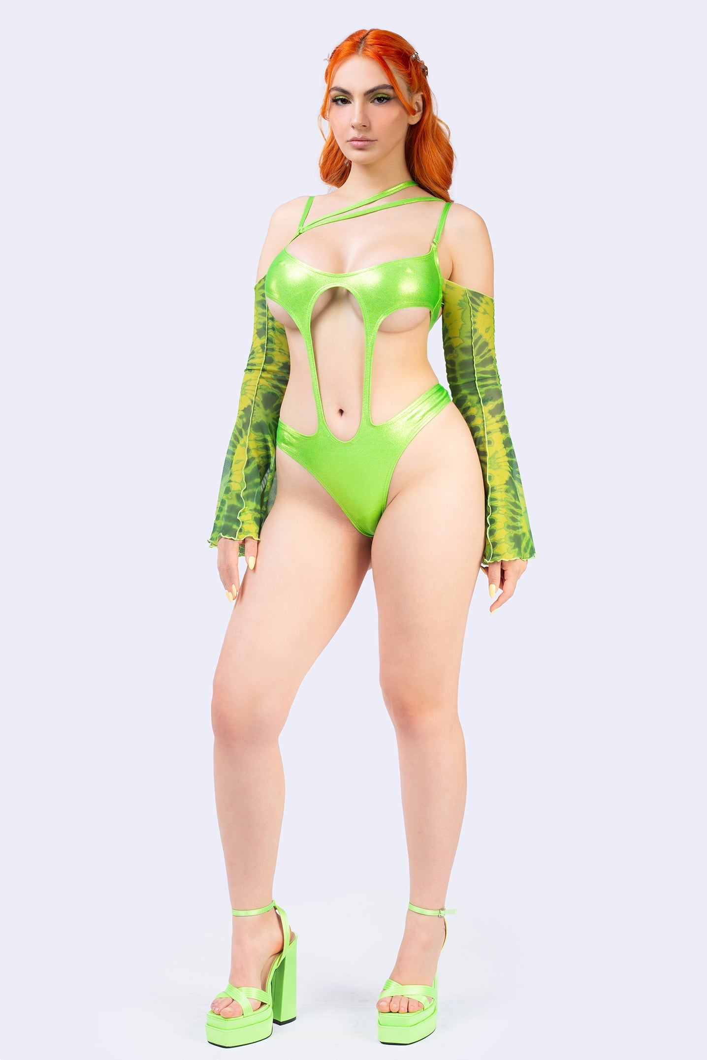 Pixie Strappy Cutout Bodysuit