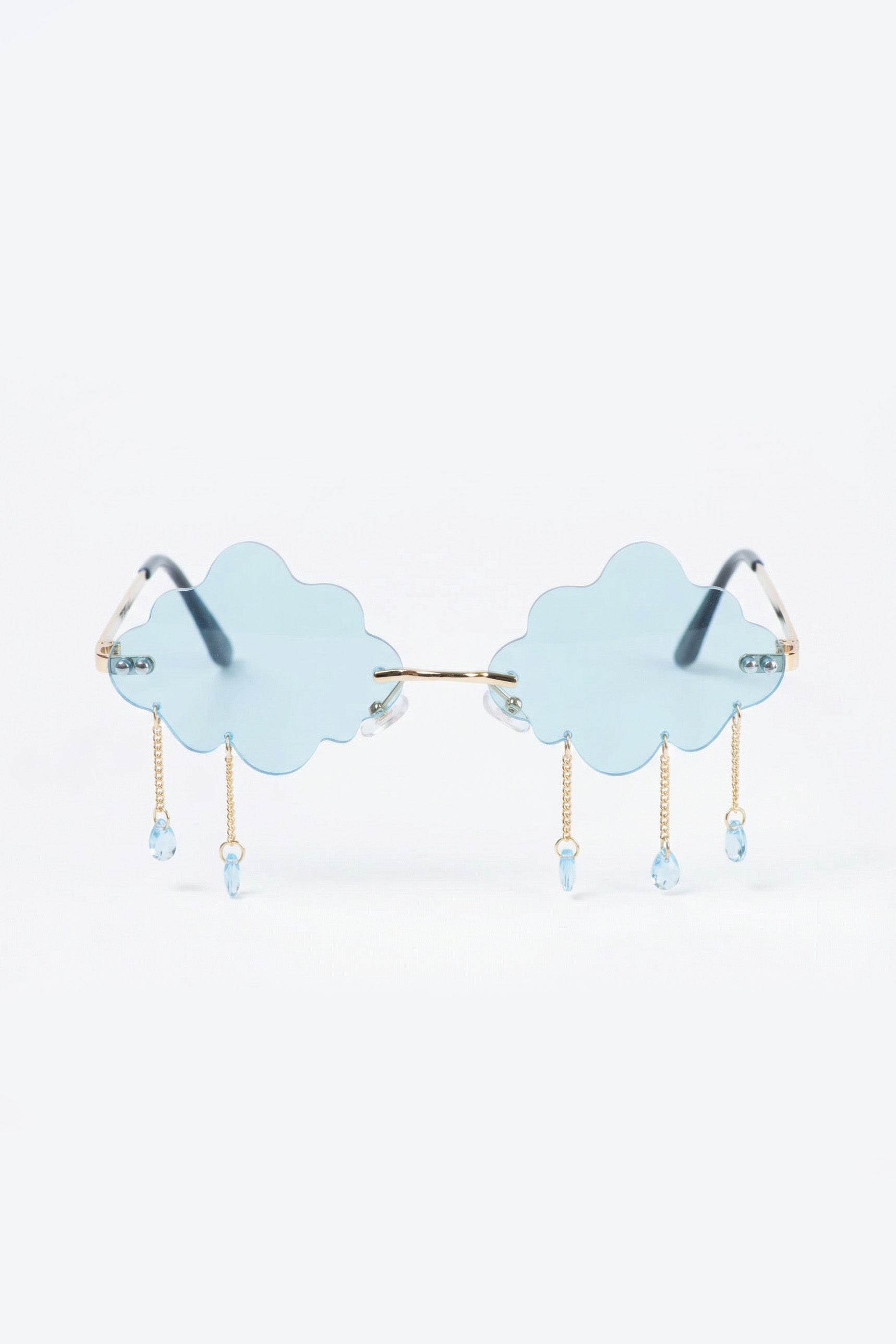 Cloudy Day Blue Glasses