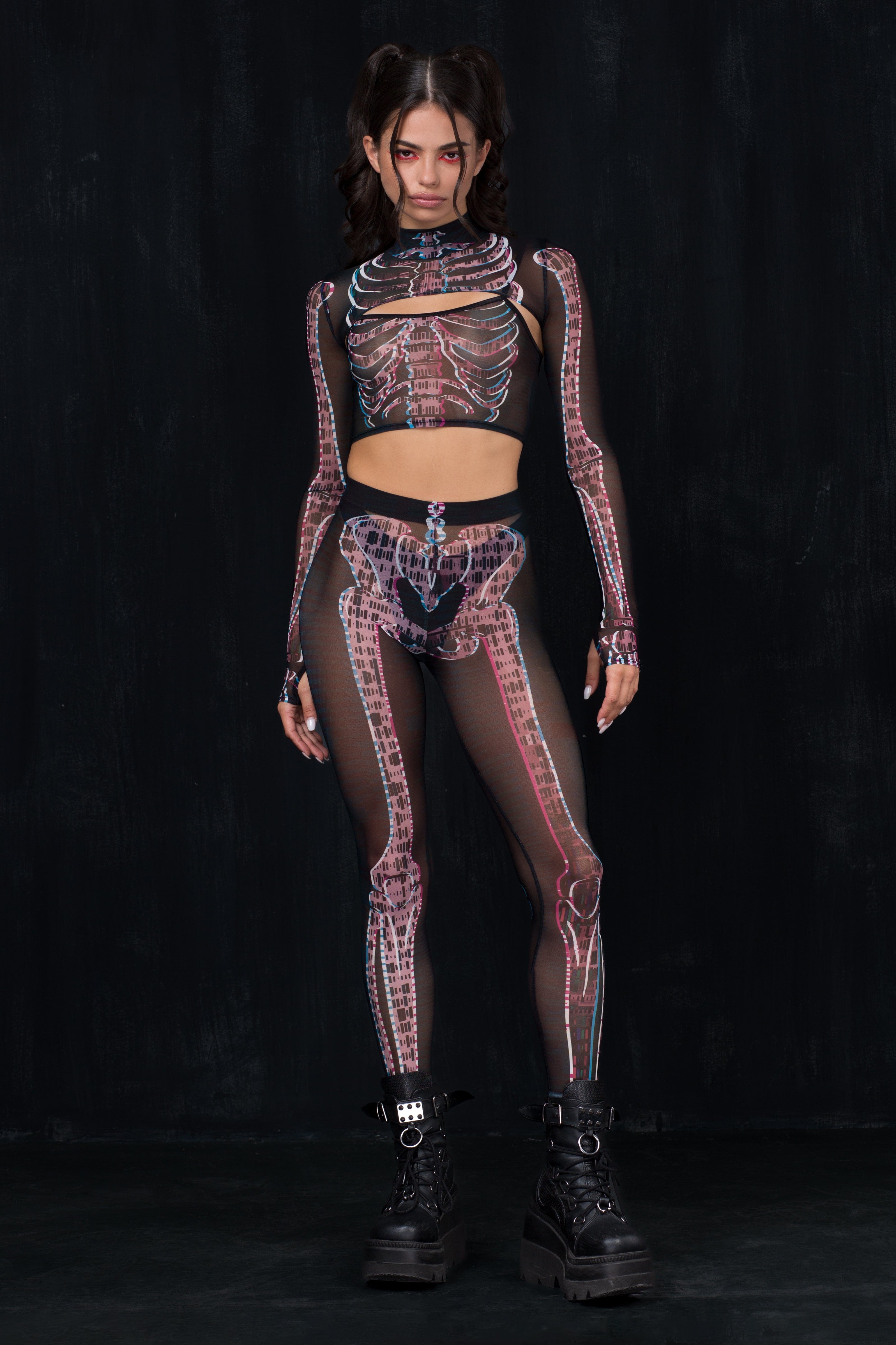 Virtual Delay 2 Piece Shrug Top
