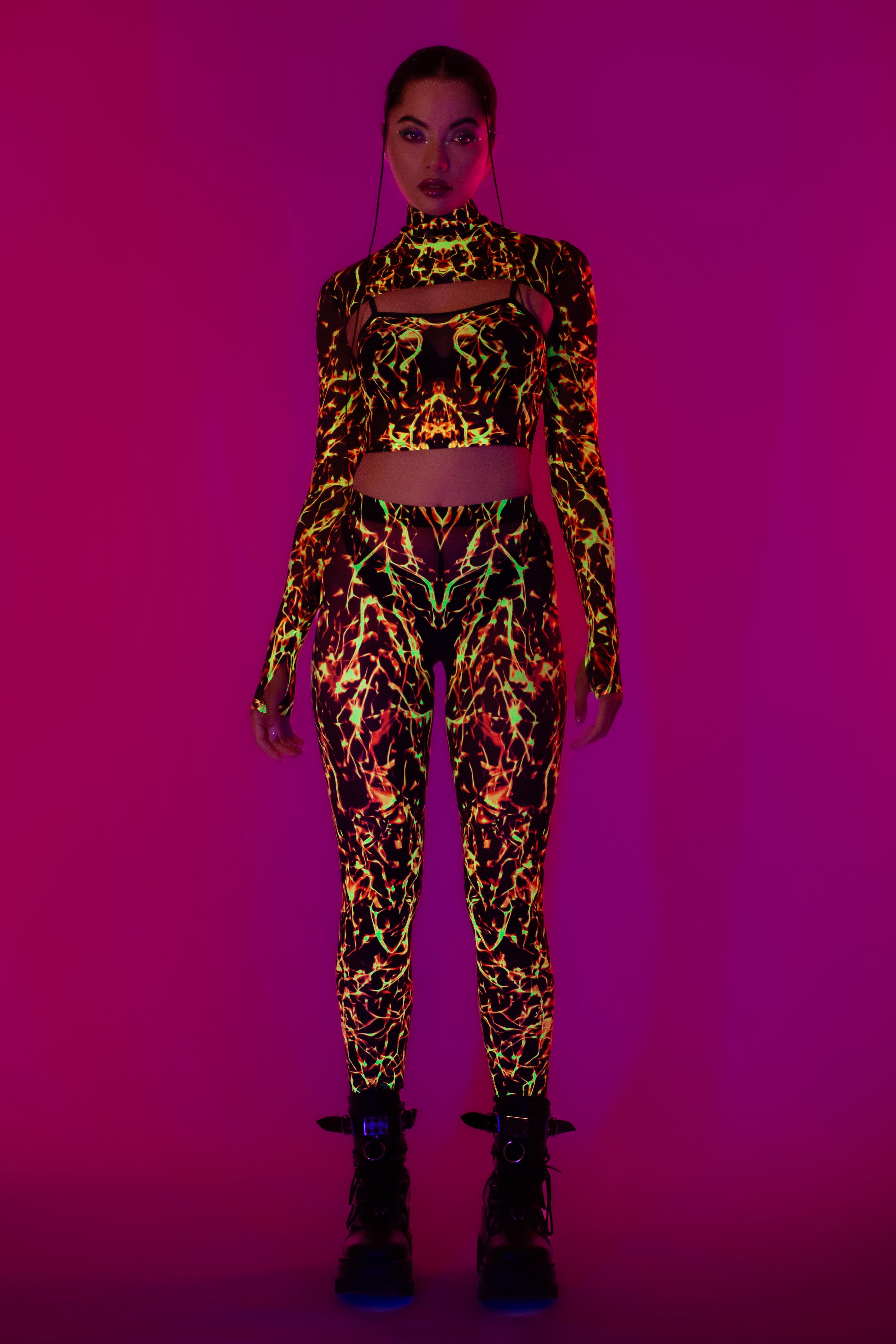 Slow Burner Mesh Leggings