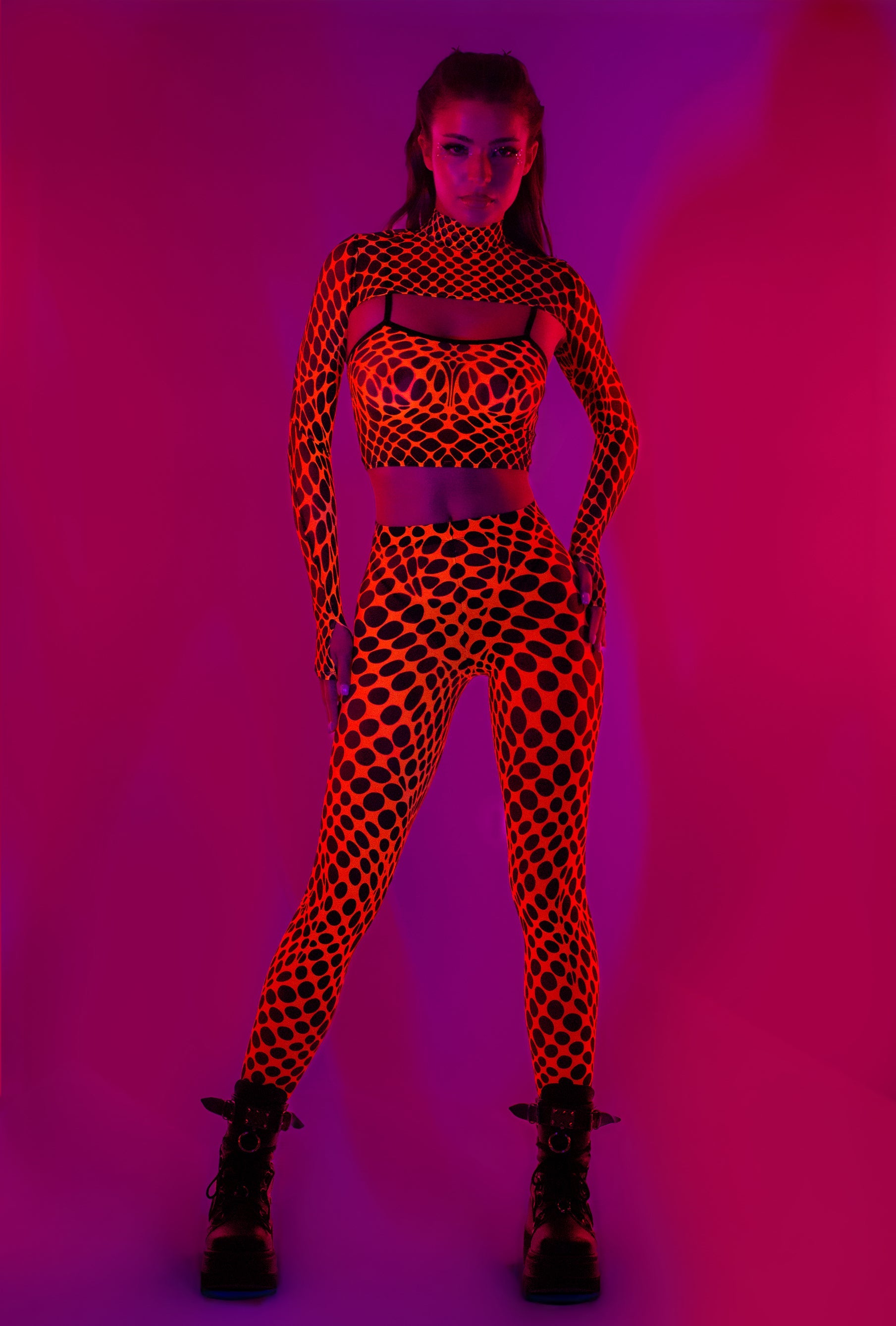 To The Point Mesh Leggings