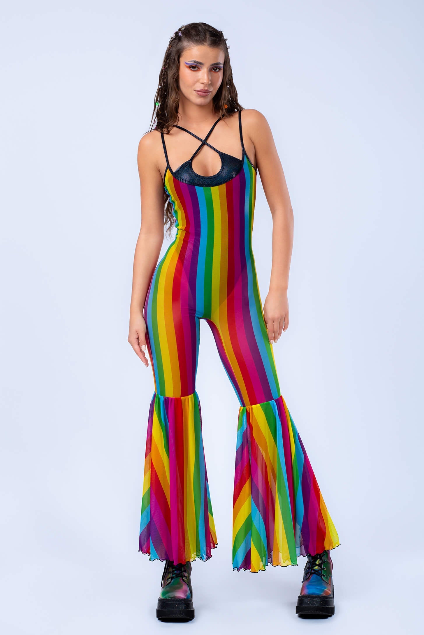 Circus Freak Flared Romper + Undersuit
