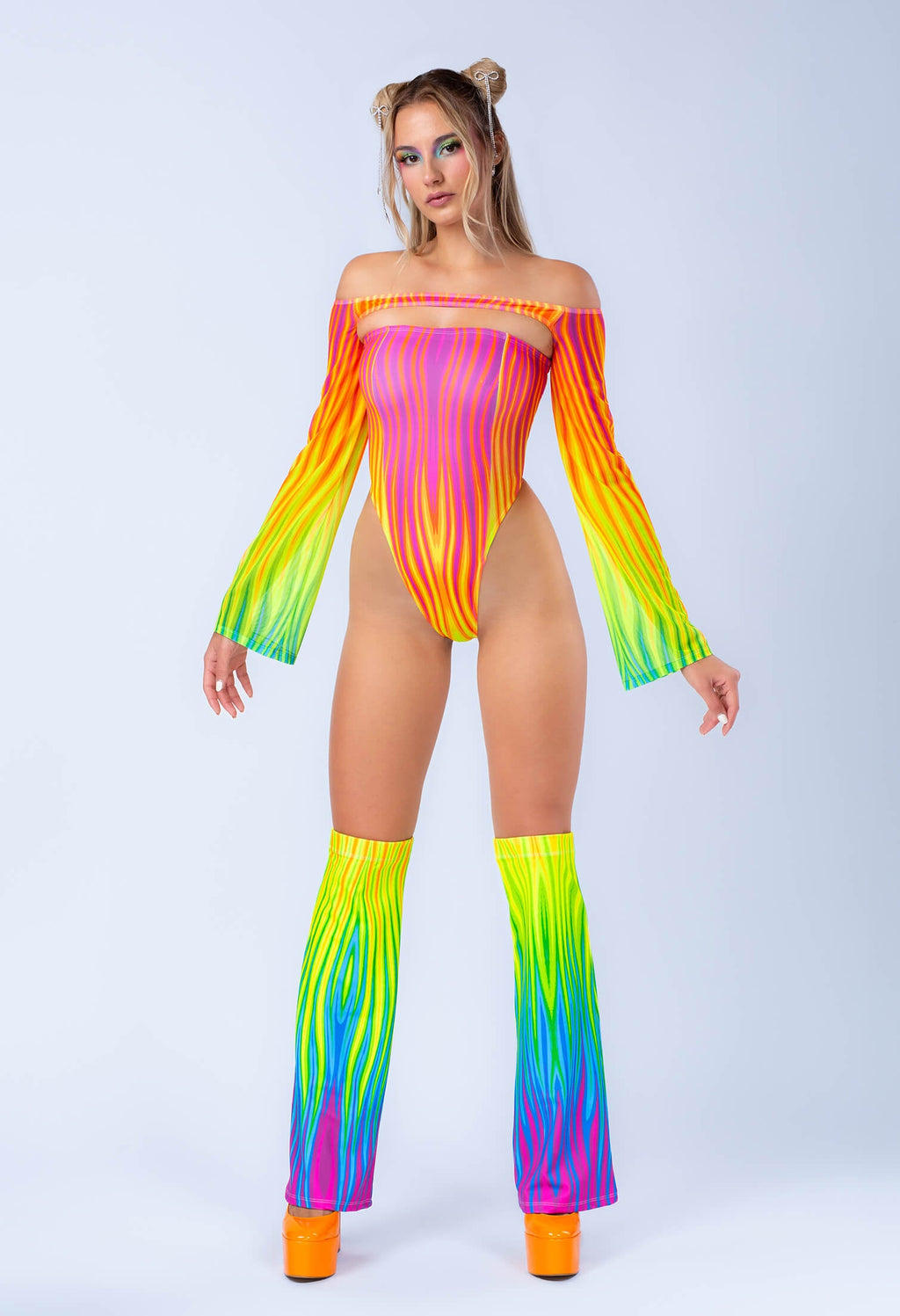 Rainbow Flame 3-Piece Set