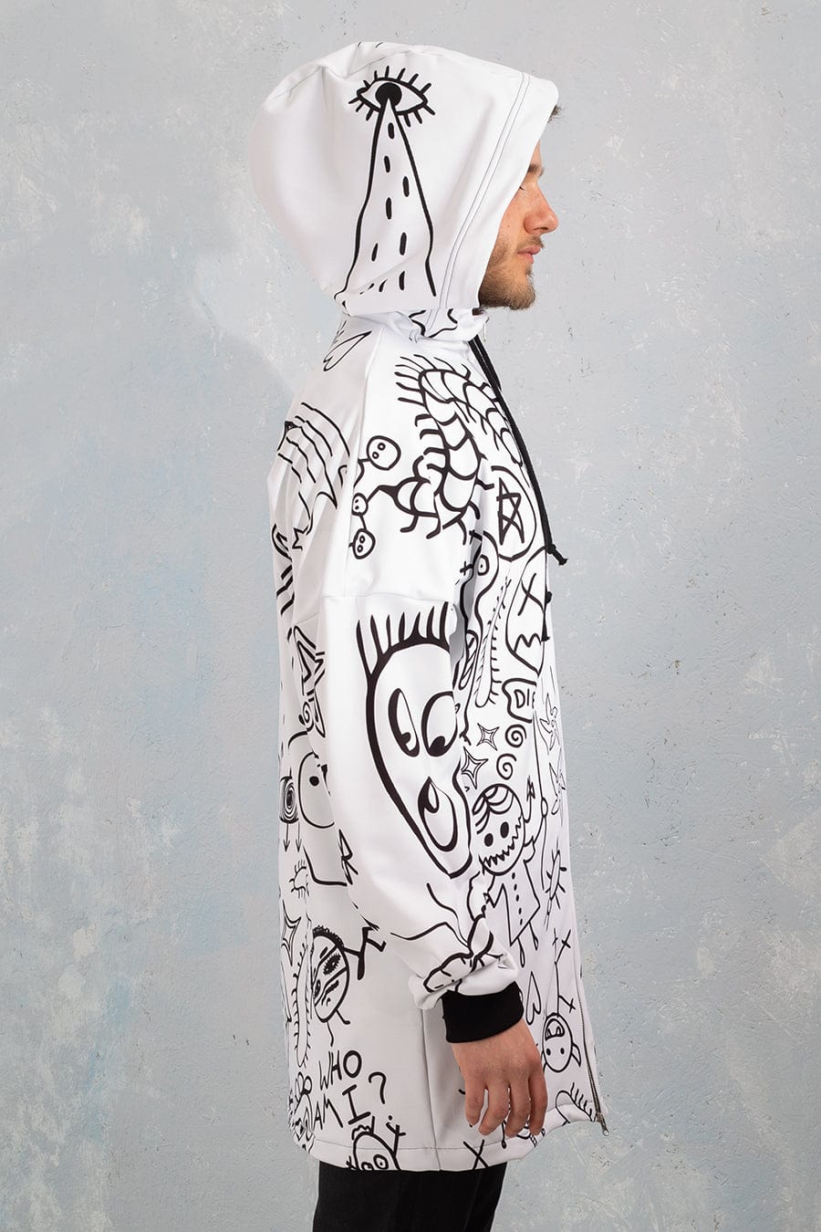 Ugley Male Zippy Hoodie