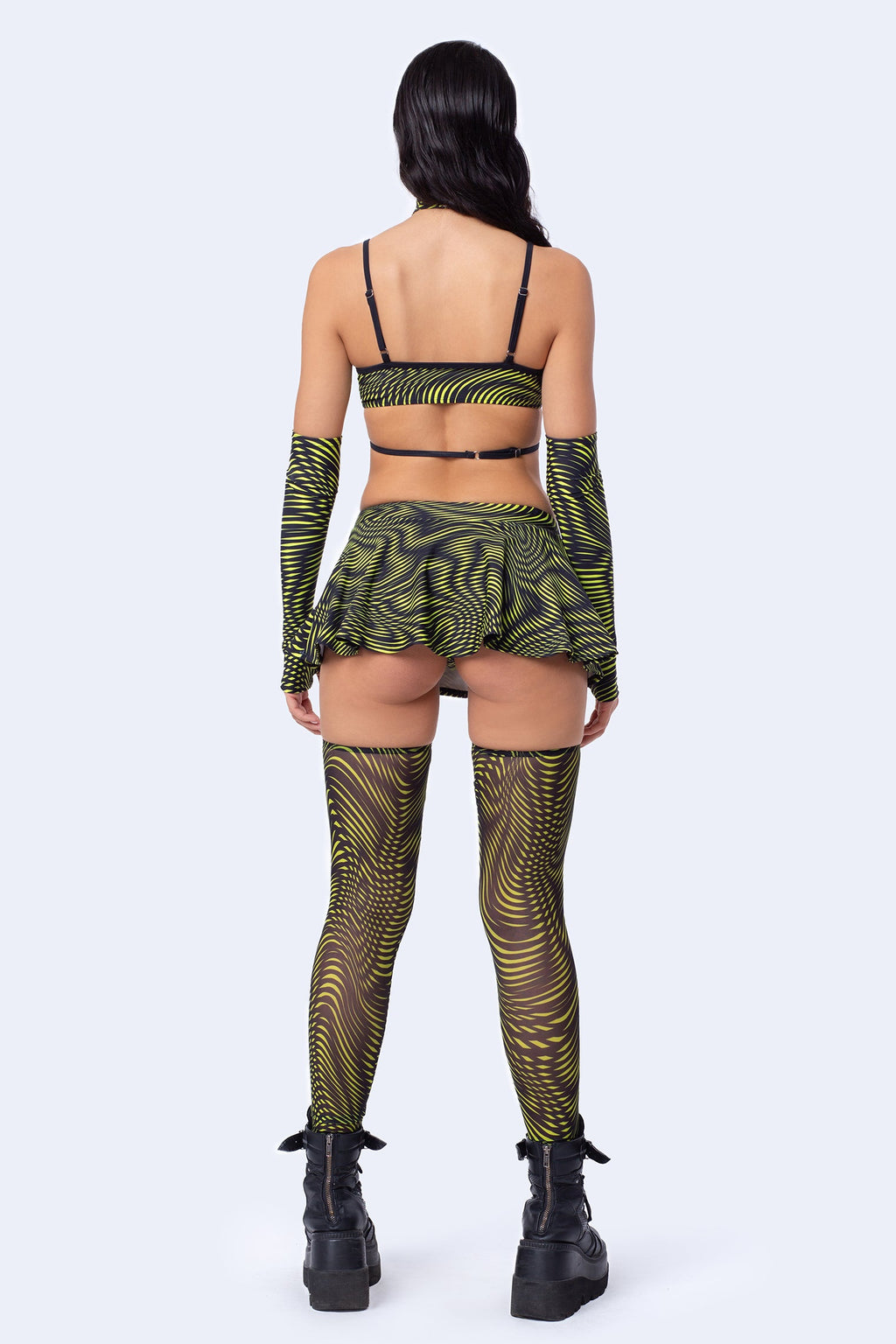 The Other Side Strappy Triangle Top