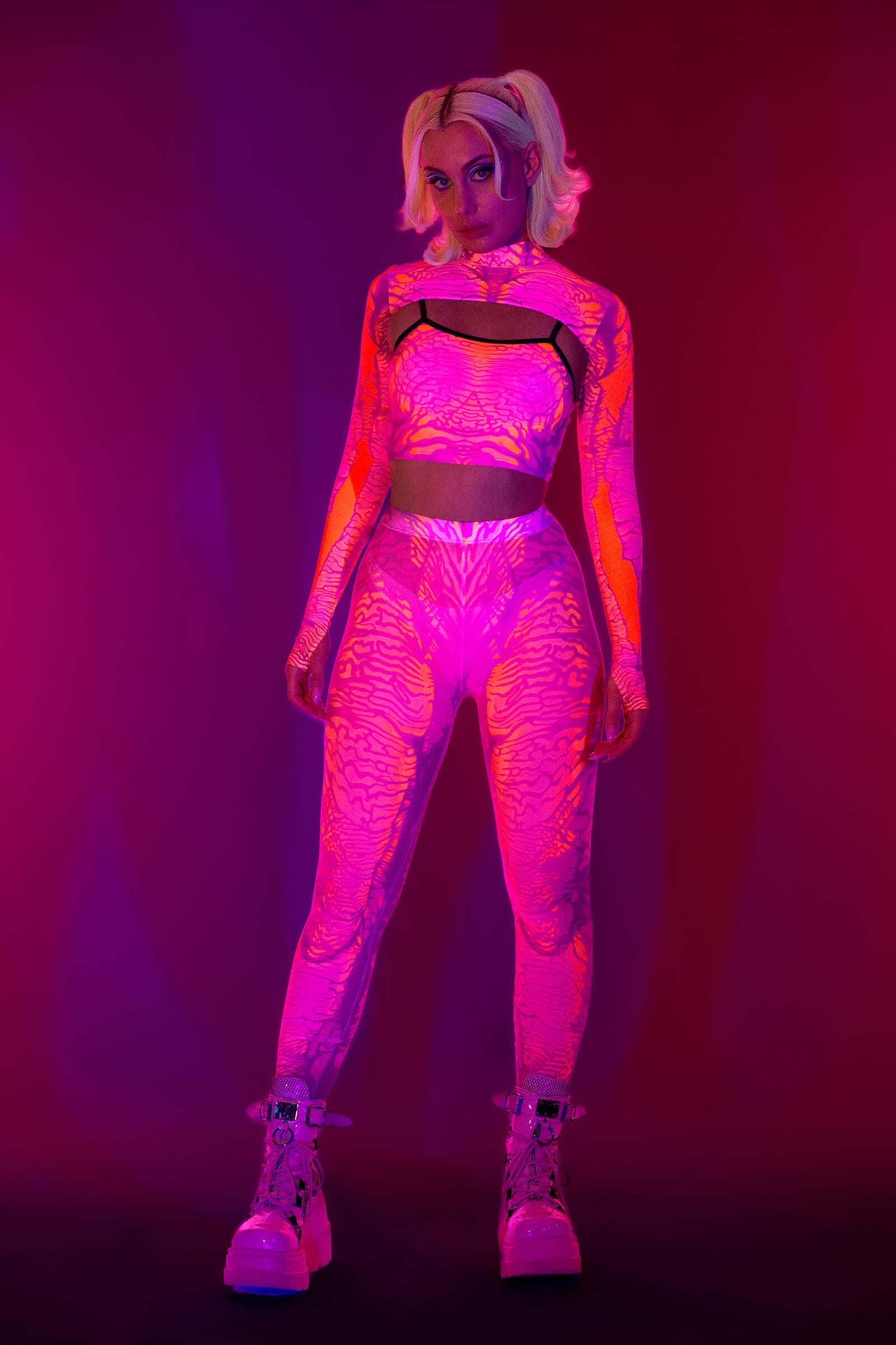 In The Flesh Mesh Leggings
