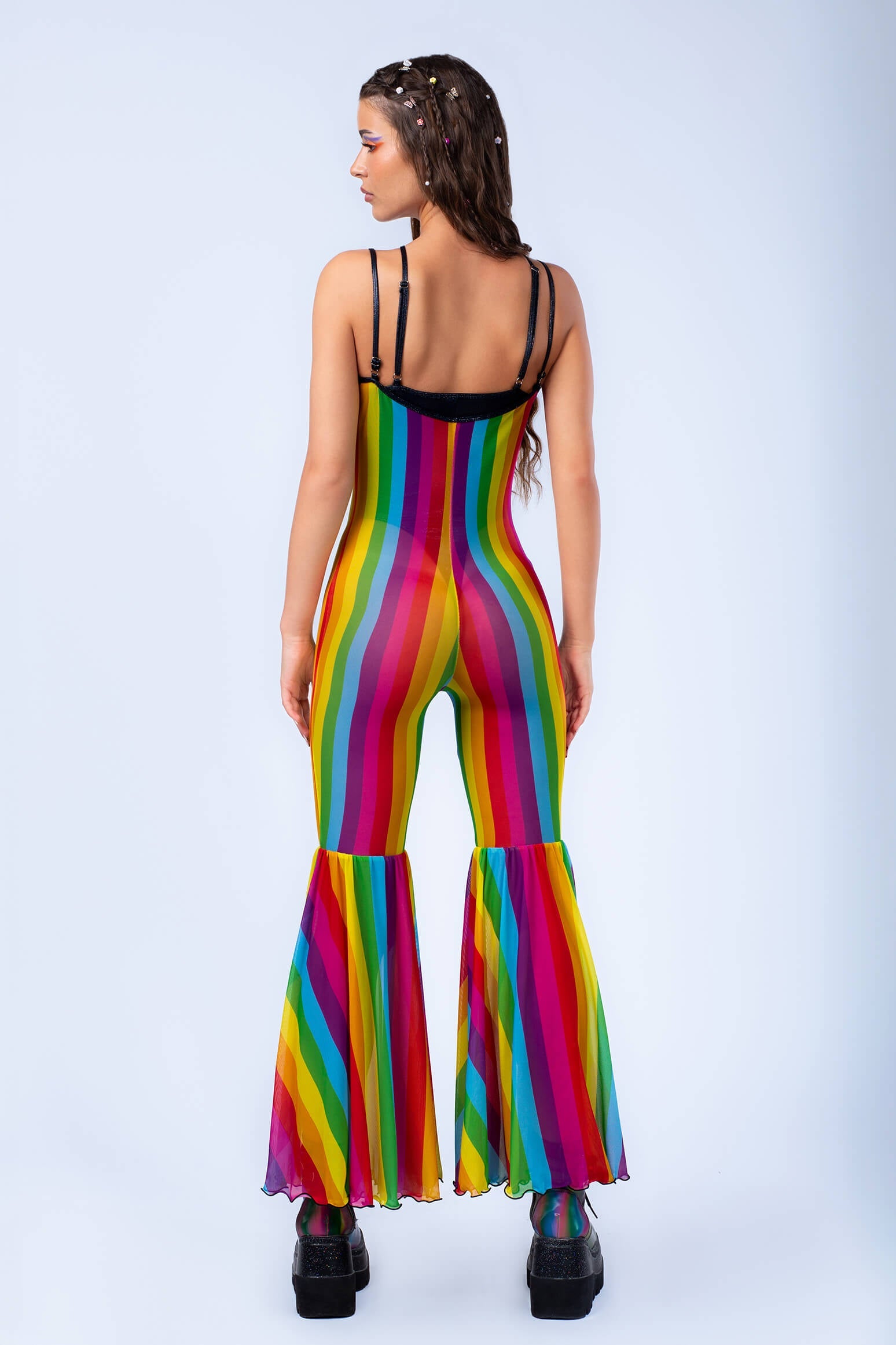 Circus Freak Flared Romper + Undersuit