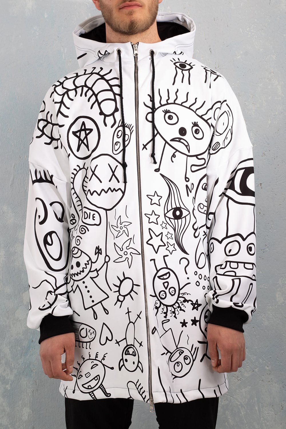 Ugley Male Zippy Hoodie