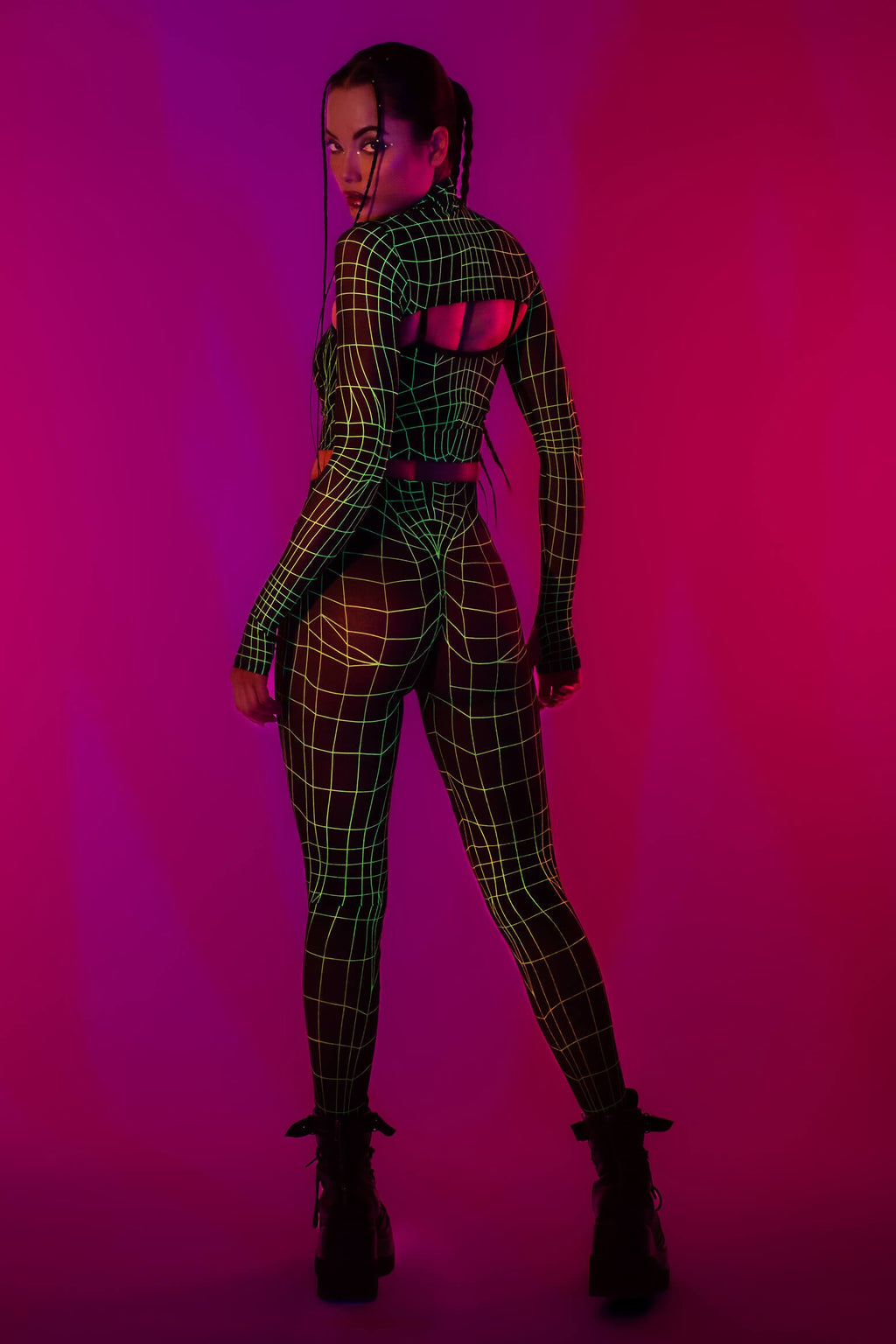 Equilibrium Mesh 2 Piece Shrug