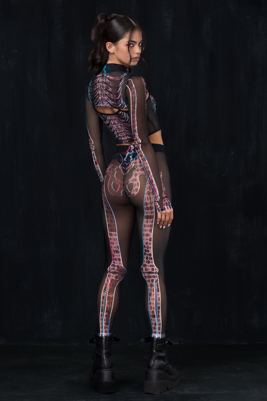 Virtual Delay Mesh Leggings