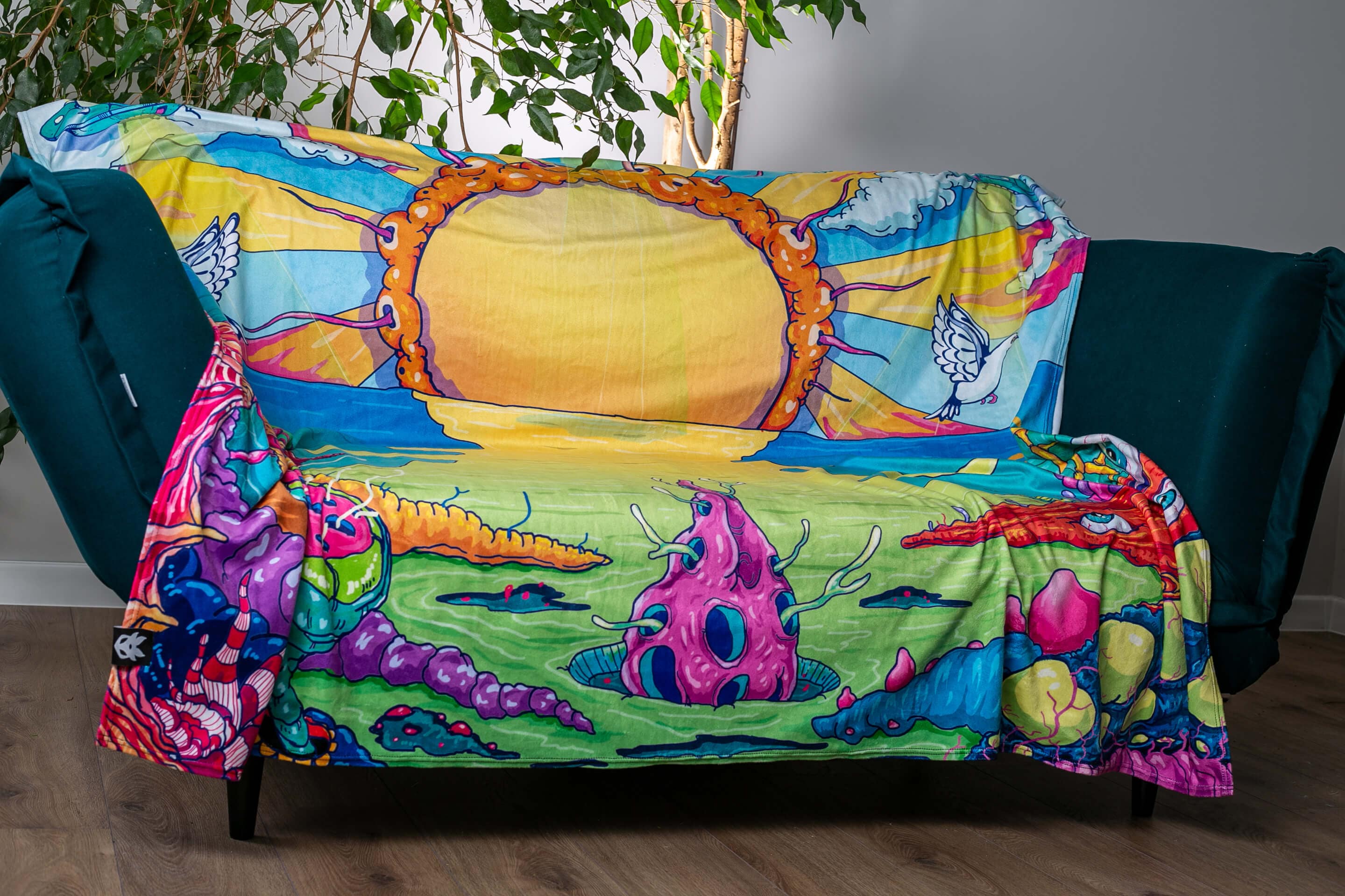 Acid Sunset XXL Towel