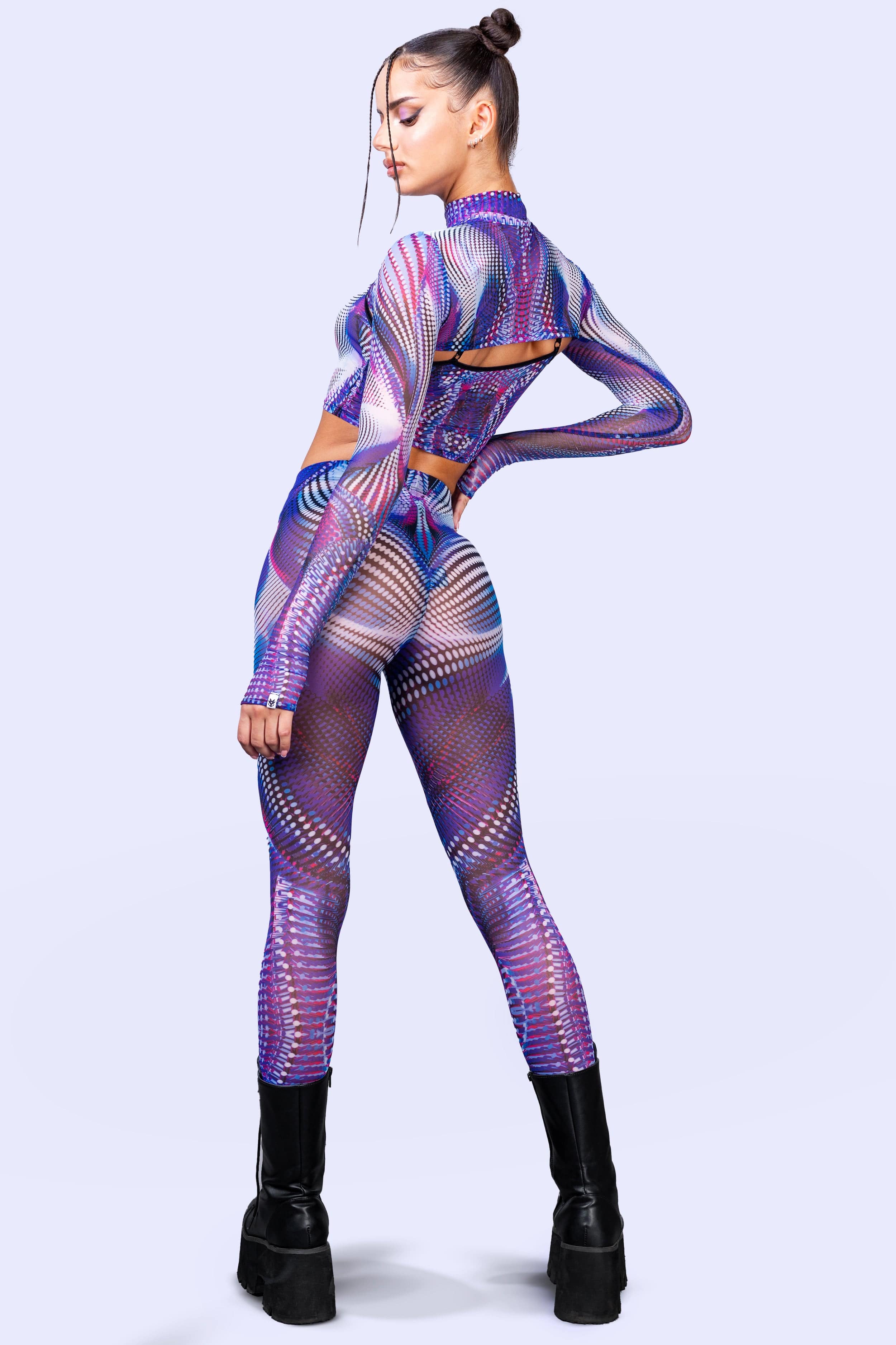 Fata Morgana Mesh 2 Piece Shrug Top