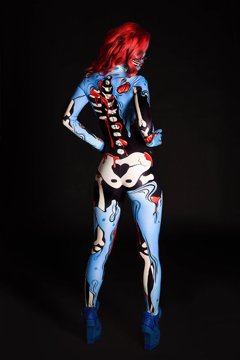 Blue Pop Art Costume