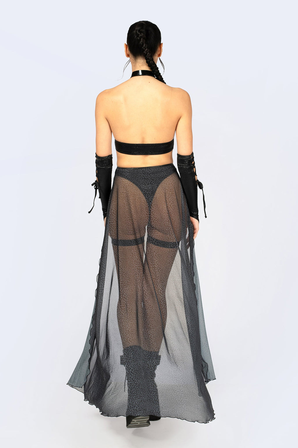 Bite Back Lace Up Halter Top