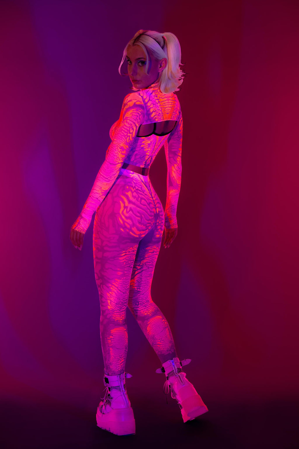 In The Flesh Mesh Leggings