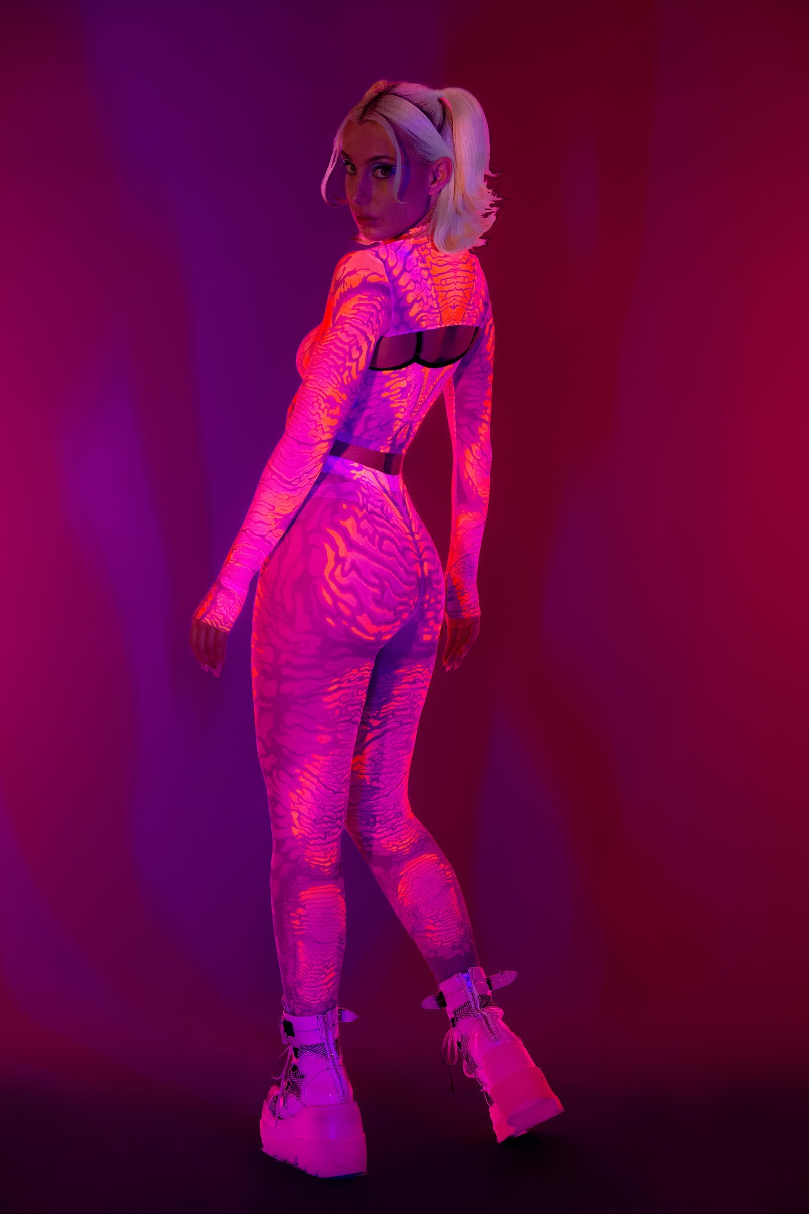 In The Flesh Mesh Leggings