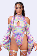 Kind of Magic Flared Sleeve Bodysuit