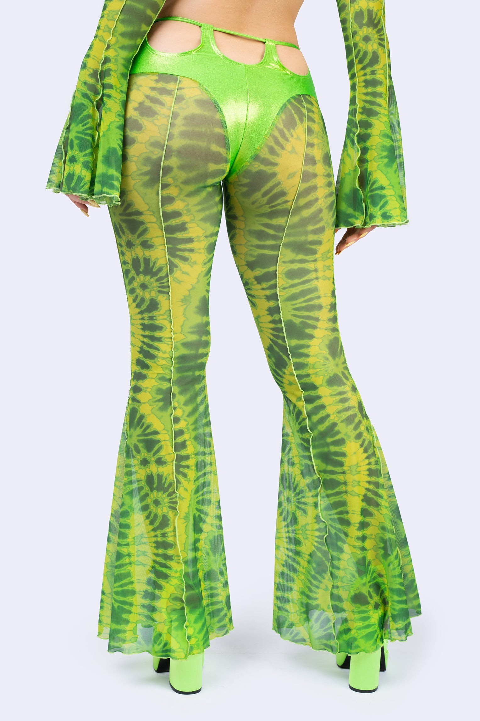 Pixie Bikini Bell Bottoms Pants Set