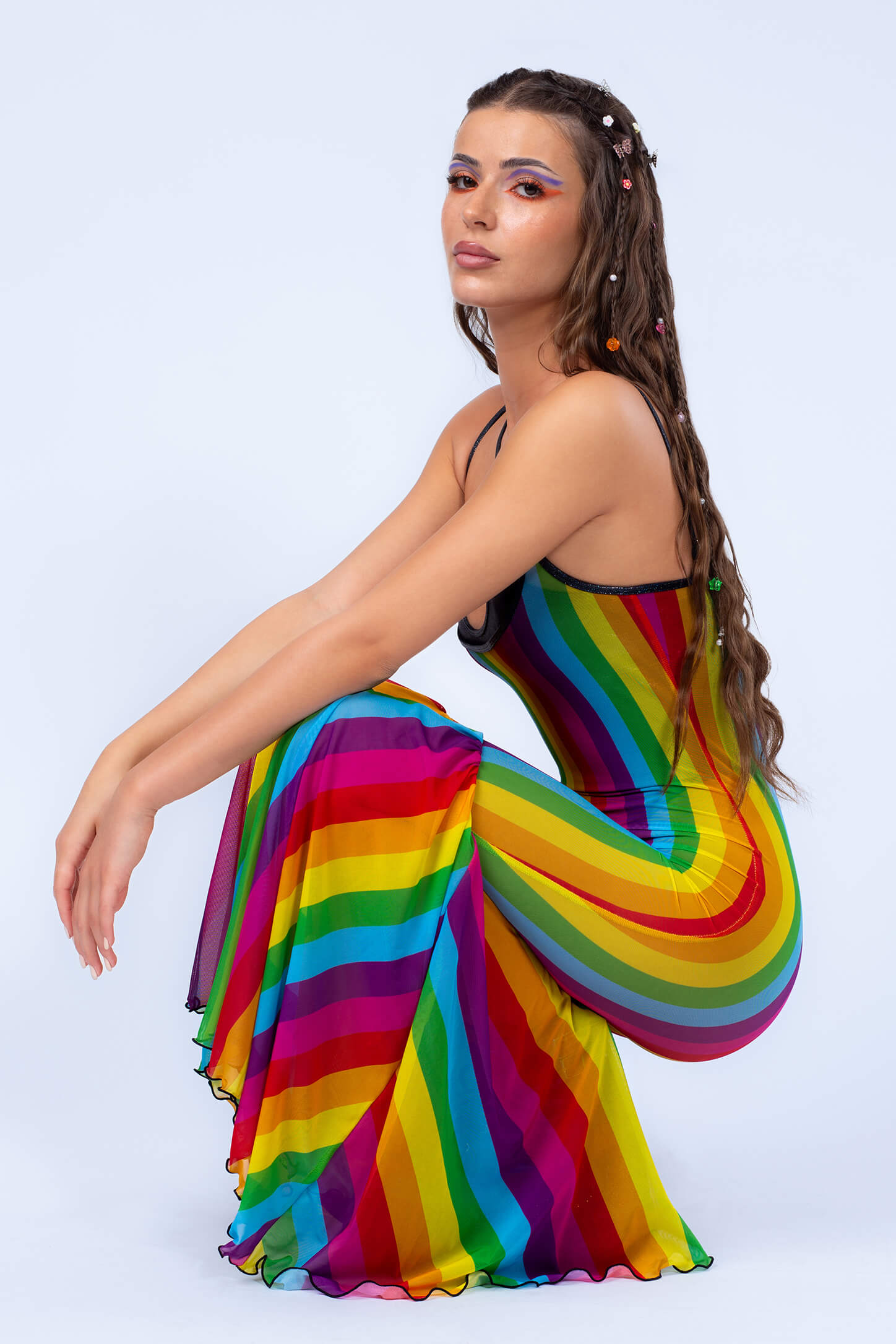 Circus Freak Flared Romper + Undersuit