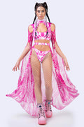 Bubblegum Heat Maxi Sleeve Set