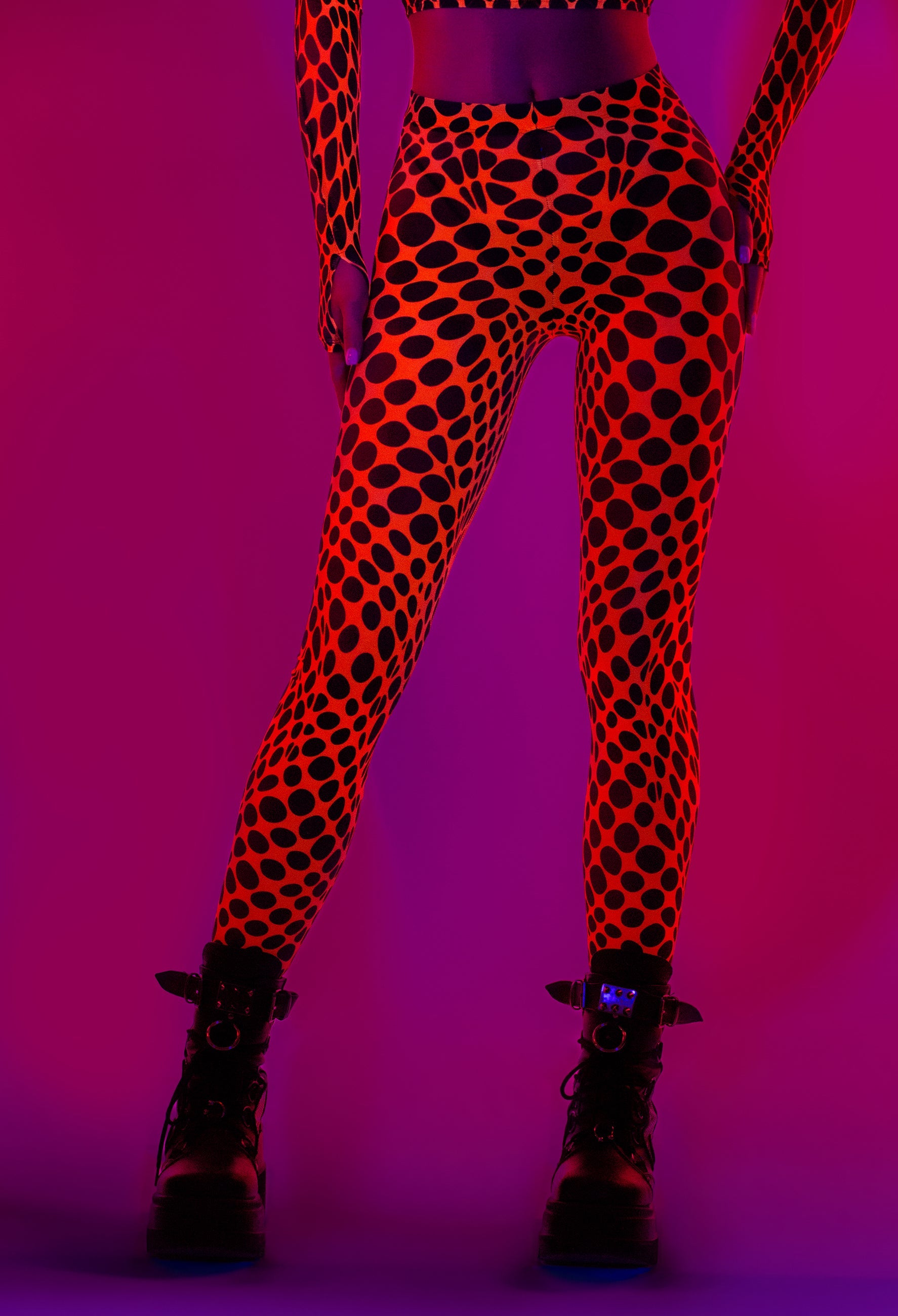 To The Point Mesh Leggings