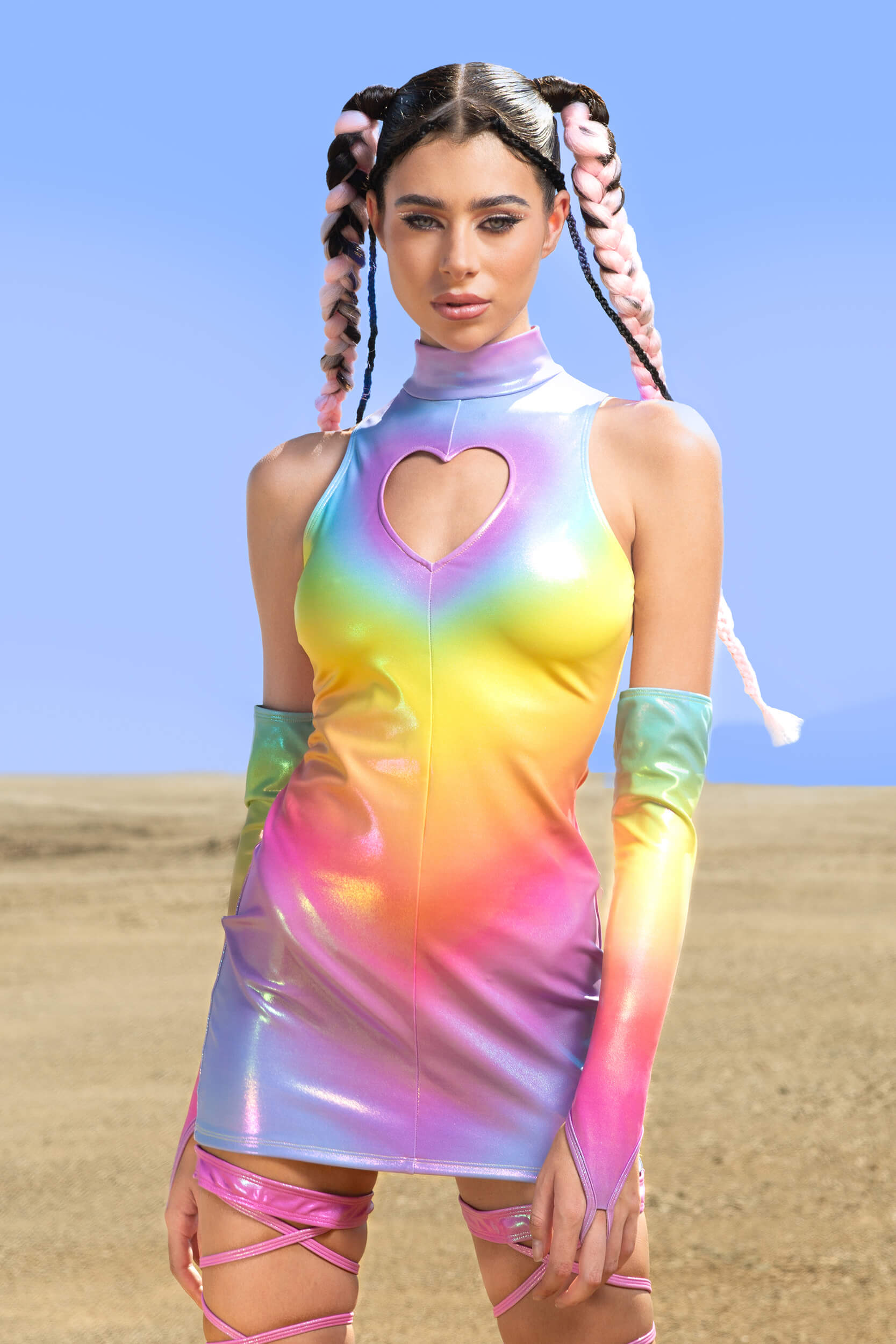 Liquid Center Dress