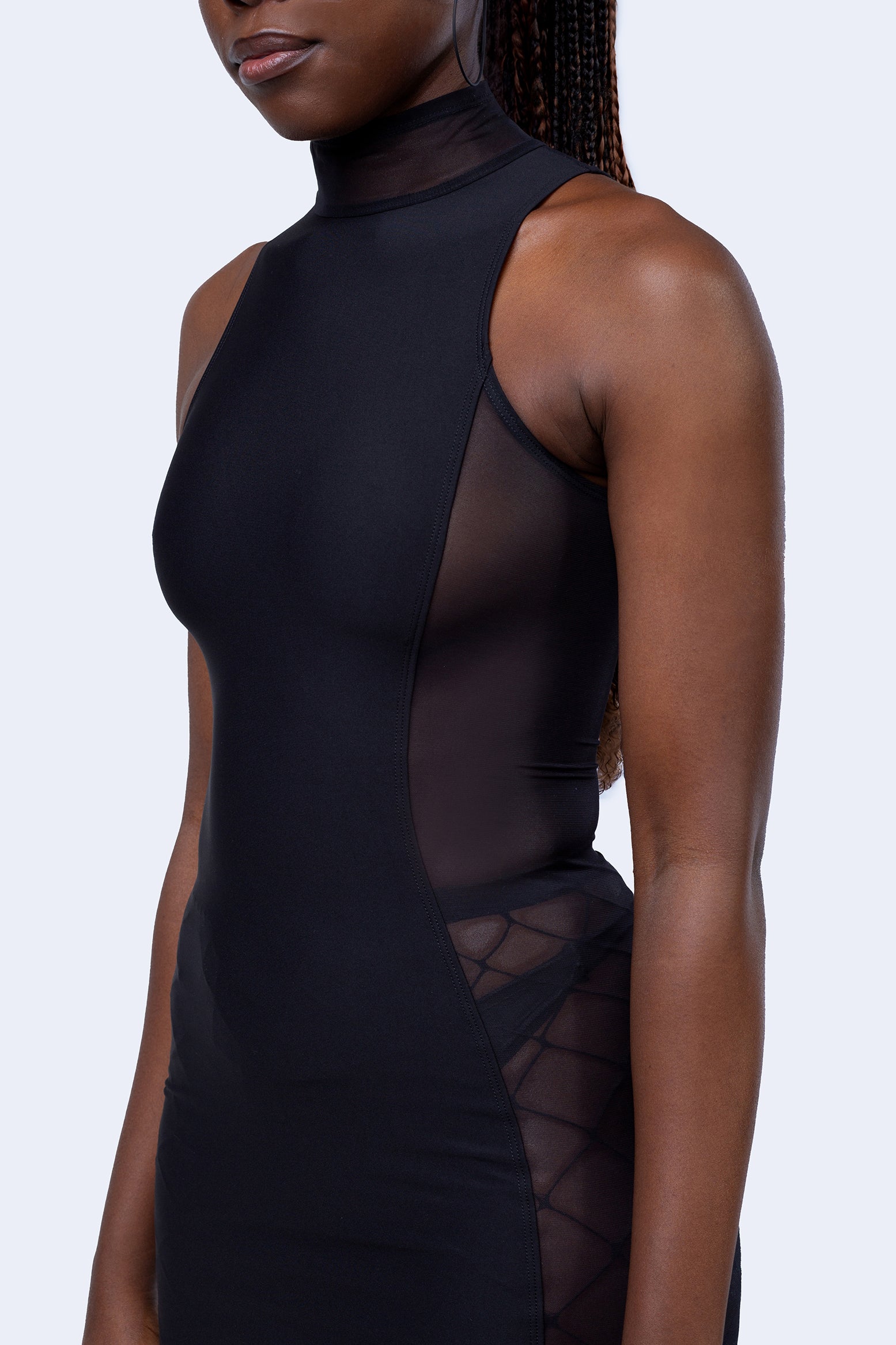 Bad Reputation Paneled Mini Dress