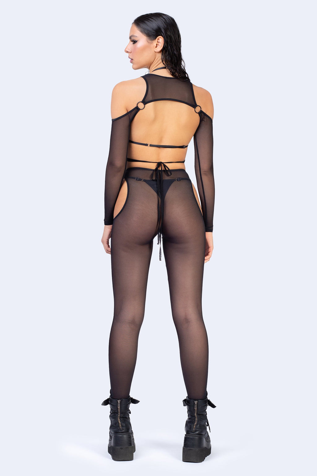 Labyrinth Cutout Legging