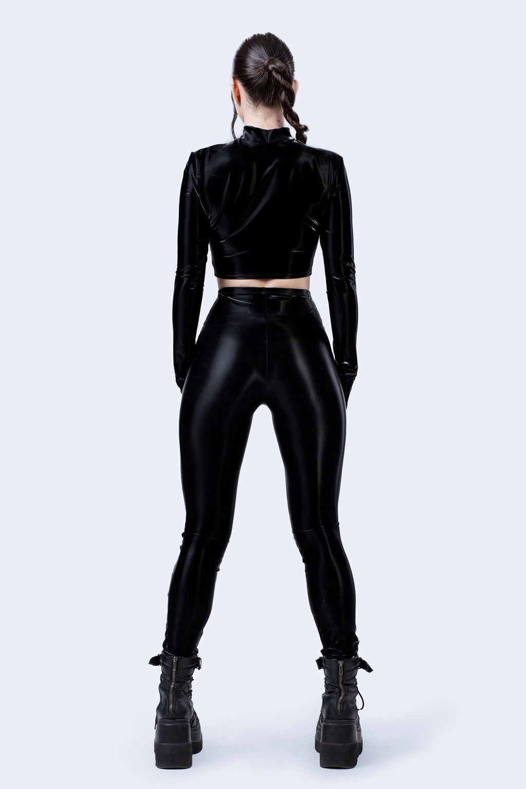 Starved For Glamour High Waist Leggings